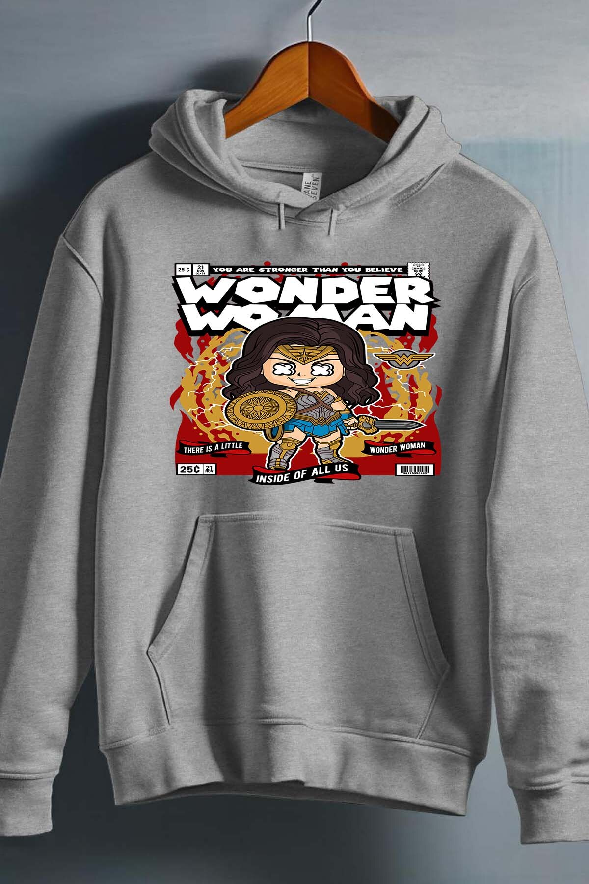 Grossiste I.A.L.D FRANCE - Funko Wonder - Sweat Capuche Fille