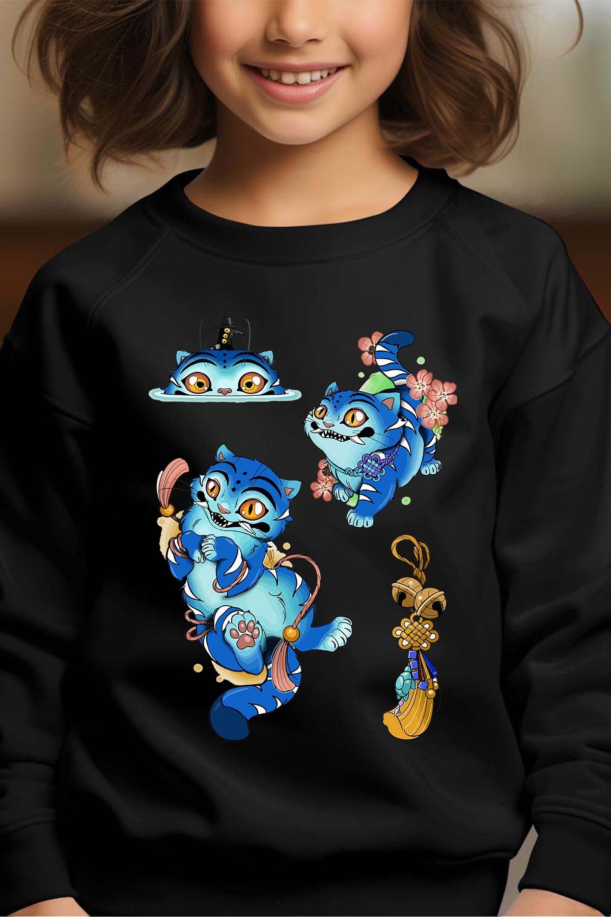 Mayorista I.A.L.D FRANCE - Chat Hunter Kpop - Sudadera con cuello redondo para chica