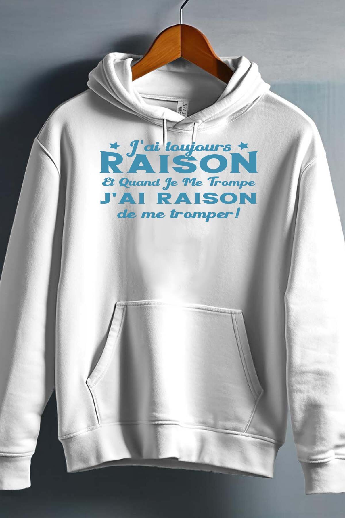 Grossiste I.A.L.D FRANCE - Je me trompe raison - Sweat Capuche Garçon