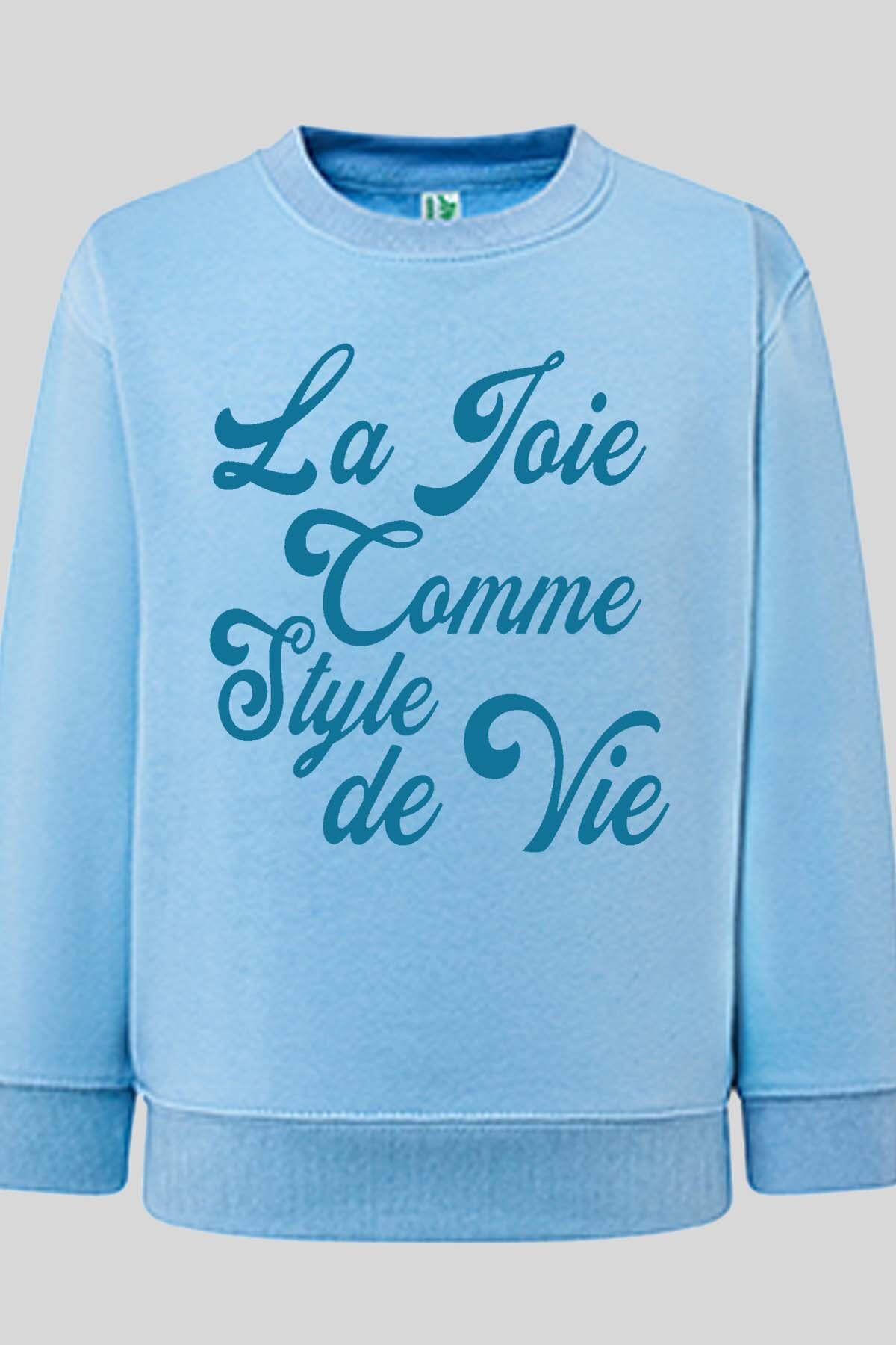 Grossiste I.A.L.D FRANCE - La joie style de vie - Sweat Col Rond Garçon