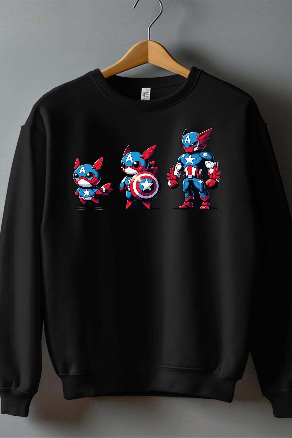 Großhändler I.A.L.D FRANCE - Poke America - Jungen Crewneck-Sweatshirt