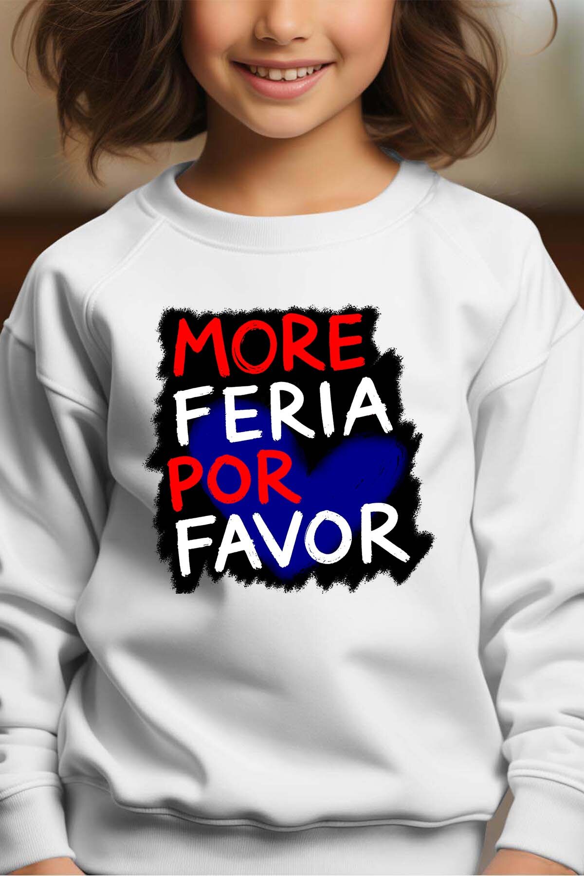 Grossiste I.A.L.D FRANCE - More feria por favor - Sweat Col Rond Fille