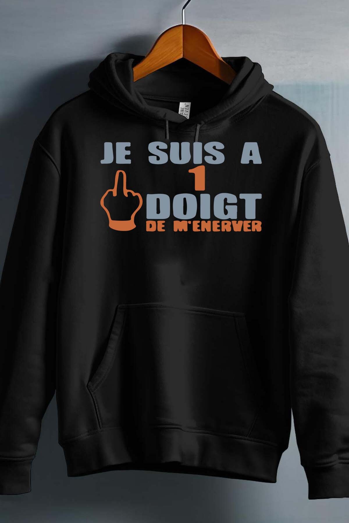 Großhändler I.A.L.D FRANCE - Ein Finger nerven - Jungen Kapuzenpullover