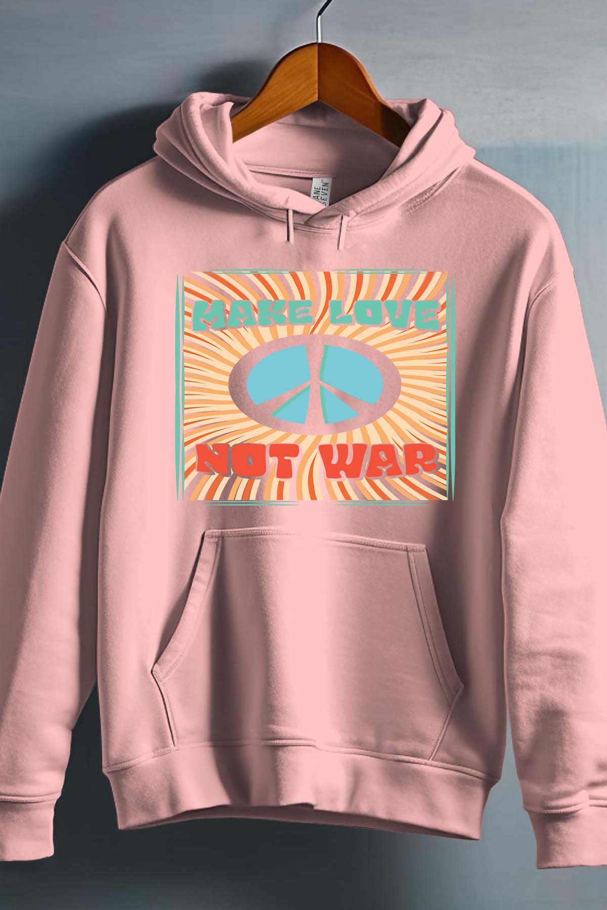 Wholesaler I.A.L.D FRANCE - Not war Love  - Hooded sweatshirt Girl