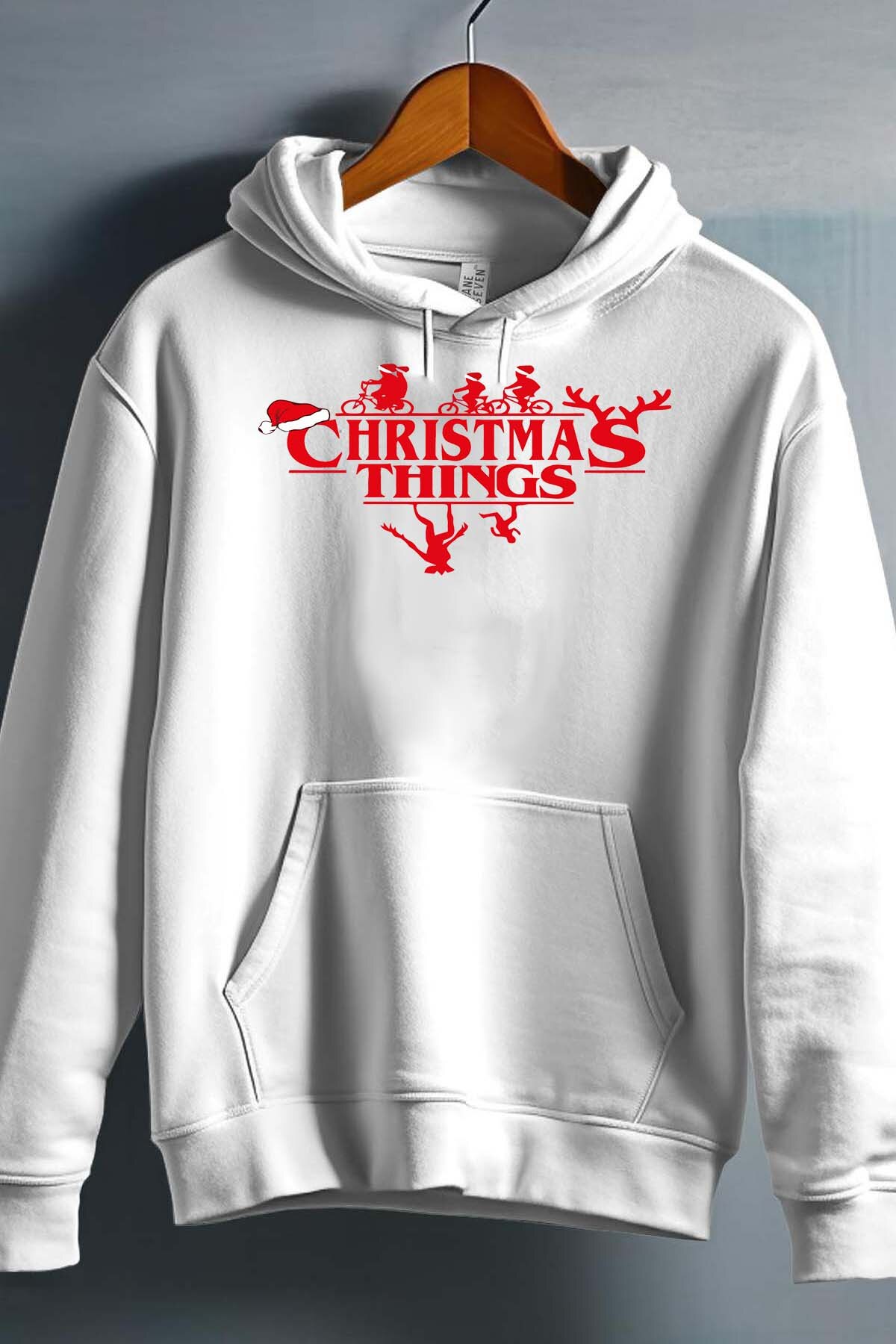 Grossista I.A.L.D FRANCE - ChristmaStranger - Felpa con Cappuccio per Ragazzo