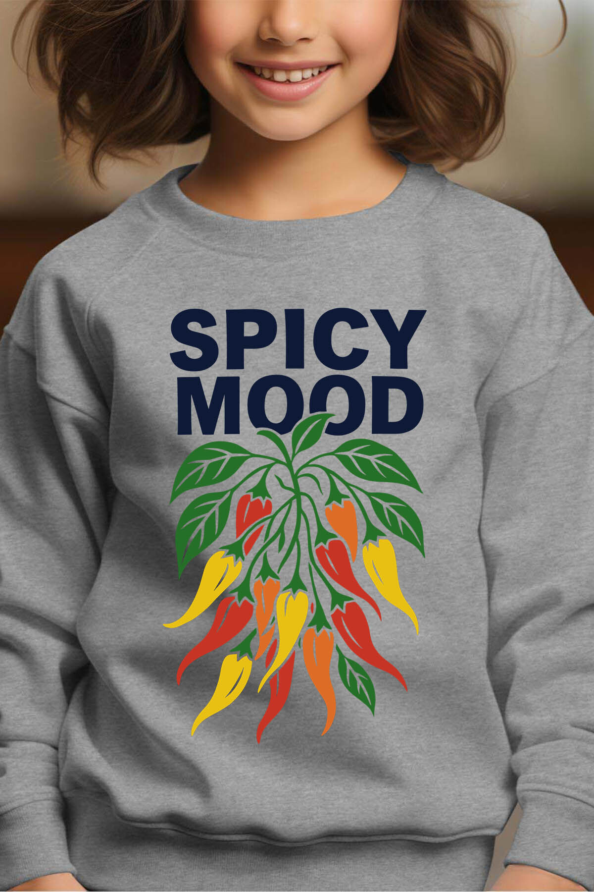 Großhändler I.A.L.D FRANCE - Würzige Stimmung - Sweatshirt Round Girl