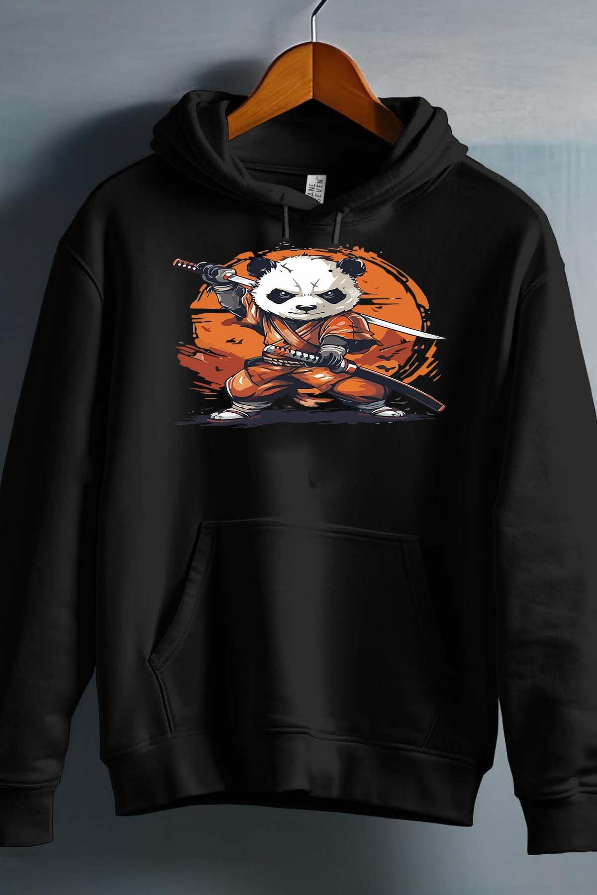 Großhändler I.A.L.D FRANCE - Samurai Panda - Jungen Kapuzenpullover