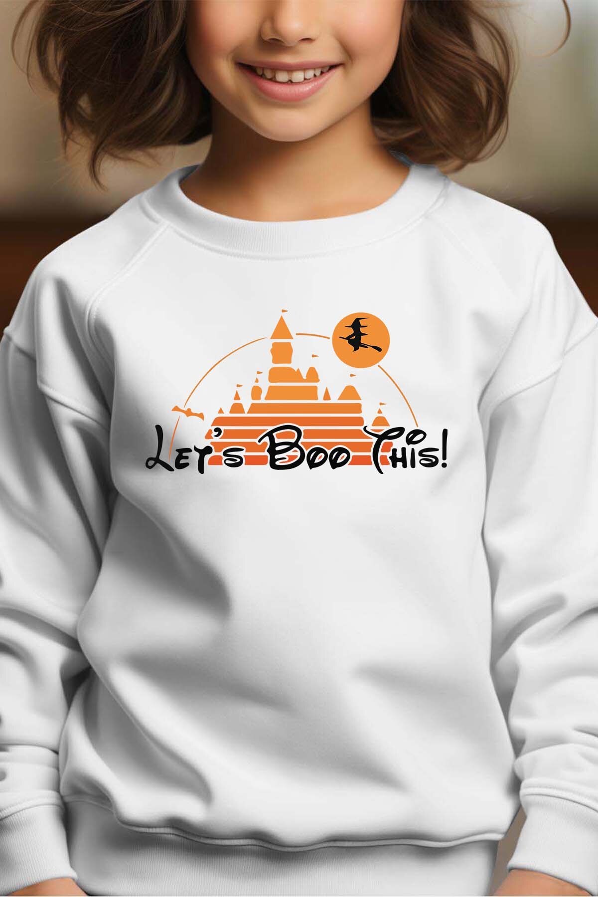 Mayorista I.A.L.D FRANCE - Cityscape Halloween - Sudadera con cuello redondo Niña