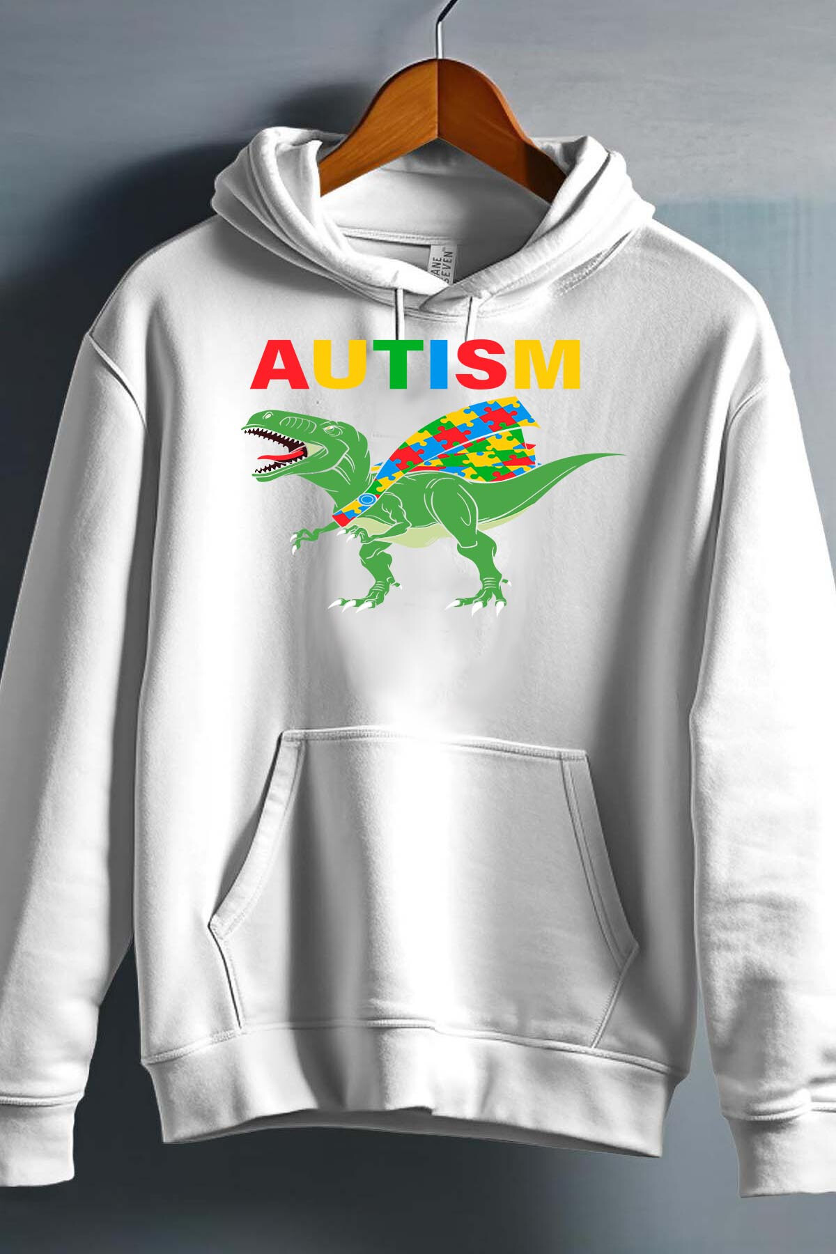 Grossiste I.A.L.D FRANCE - Autism dino - Sweat Capuche Garçon