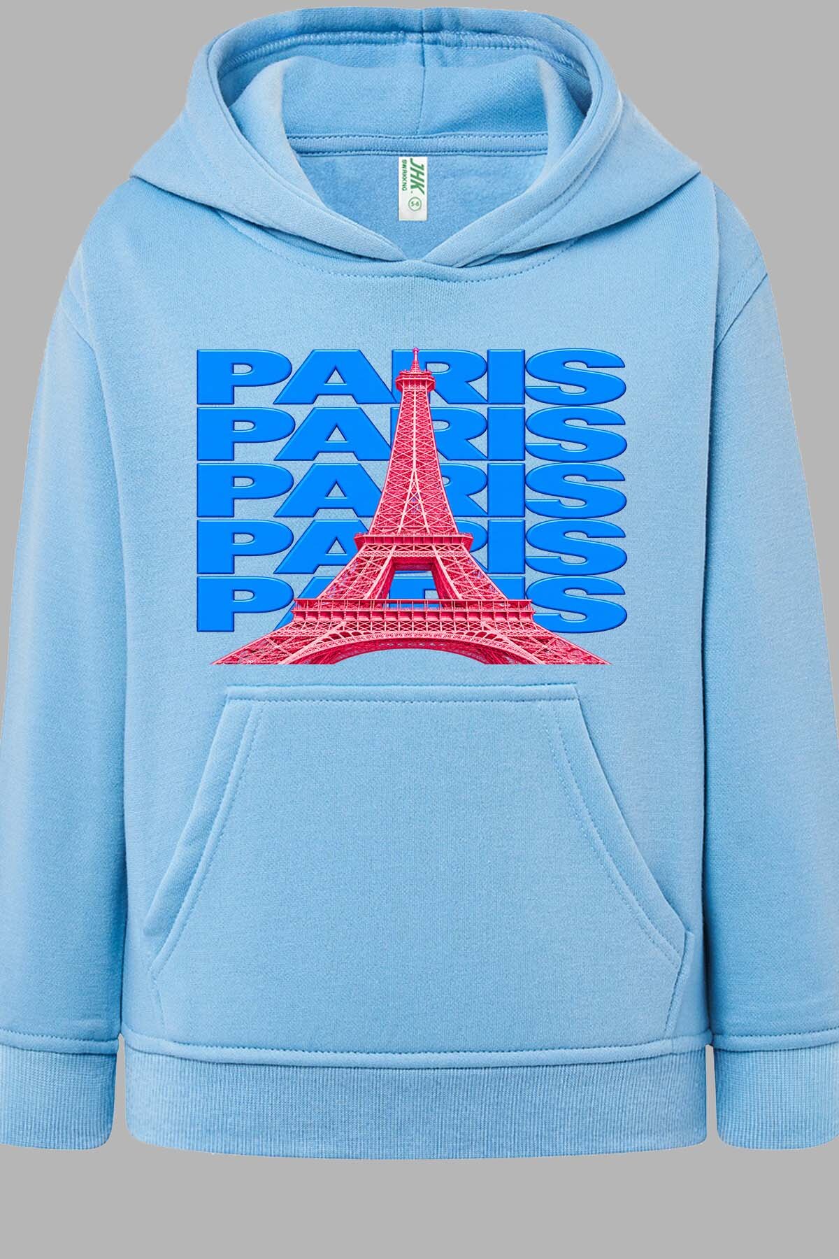 Wholesaler I.A.L.D FRANCE - 002 vintage paris - Hooded sweatshirt Boy