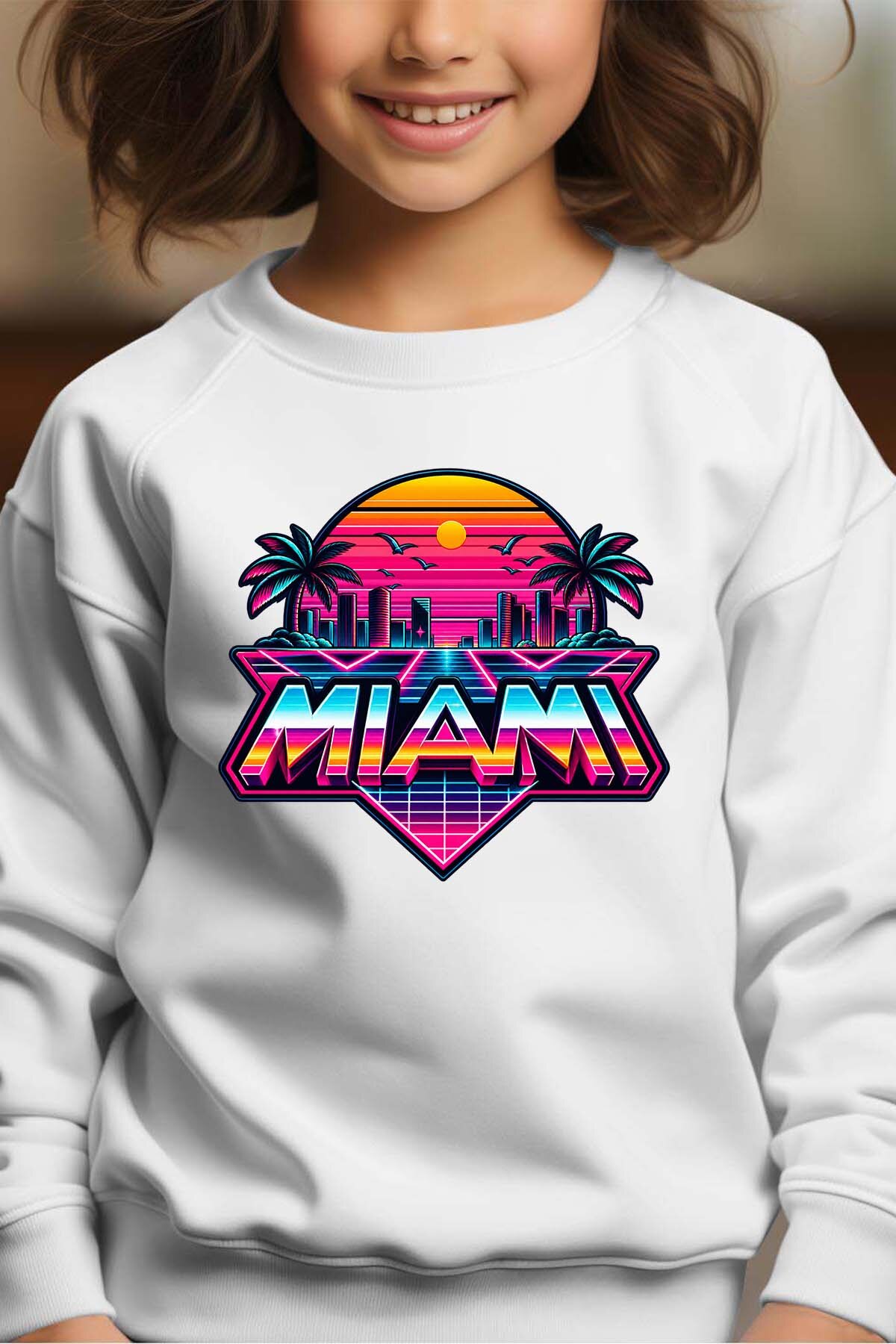 Wholesaler I.A.L.D FRANCE - 05 v miami - Crewneck sweatshirt Girl