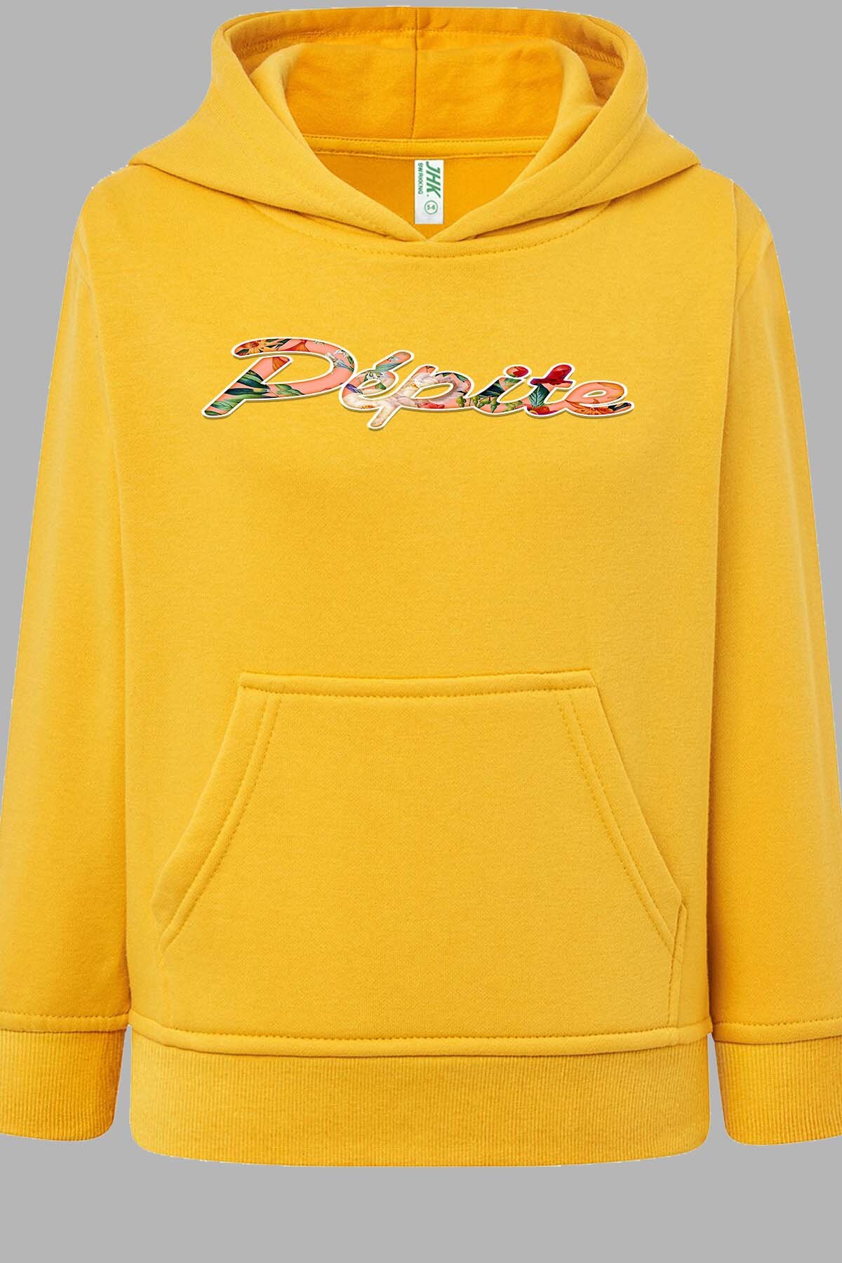 Grossiste I.A.L.D FRANCE - PEPITE FLORAL - Sweat Capuche Fille