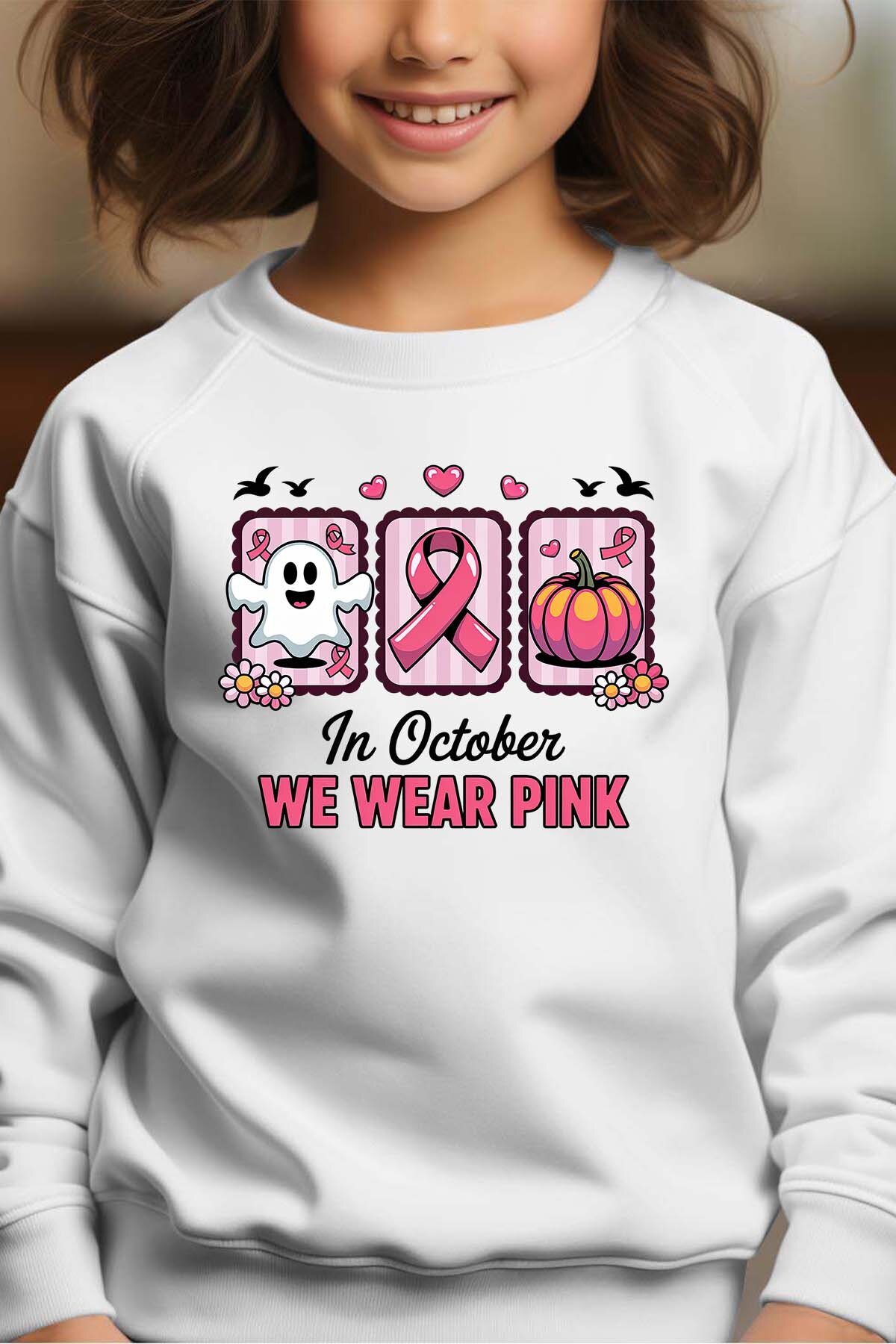 Wholesaler I.A.L.D FRANCE - Three Octobre Pink - Crewneck sweatshirt Girl