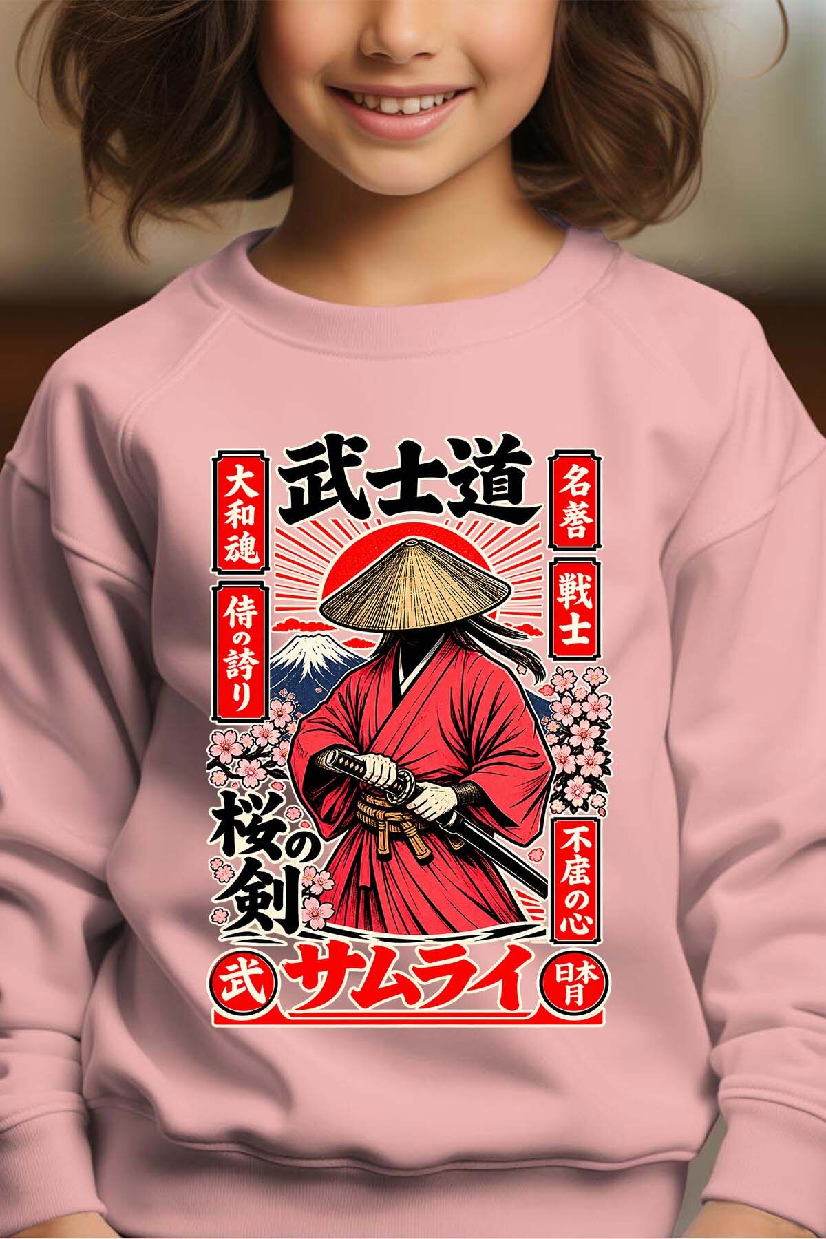 Wholesaler I.A.L.D FRANCE - Samurai japan - Crewneck sweatshirt Girl