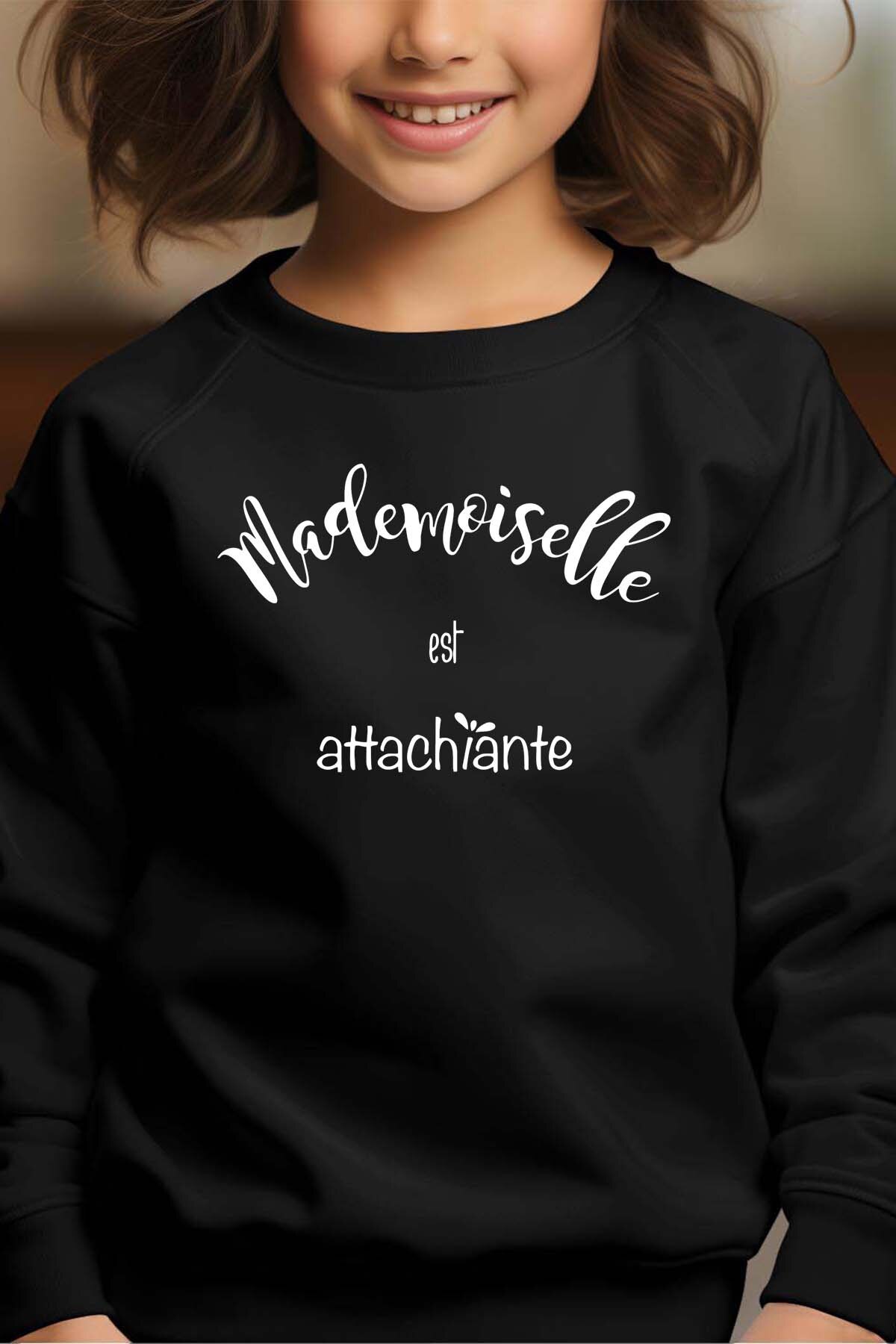 Großhändler I.A.L.D FRANCE - Mademoiselle Attachiante - Rundhals-Sweatshirt Mädchen