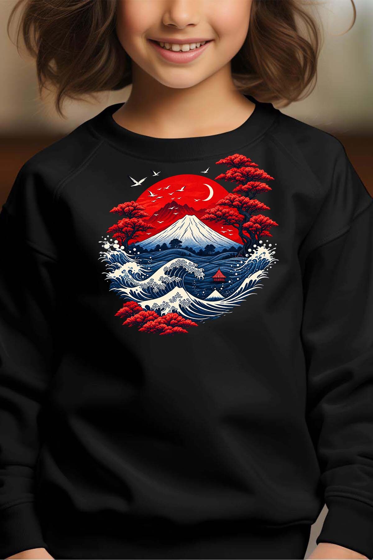 Wholesaler I.A.L.D FRANCE - Japan fuji - Crewneck sweatshirt Girl