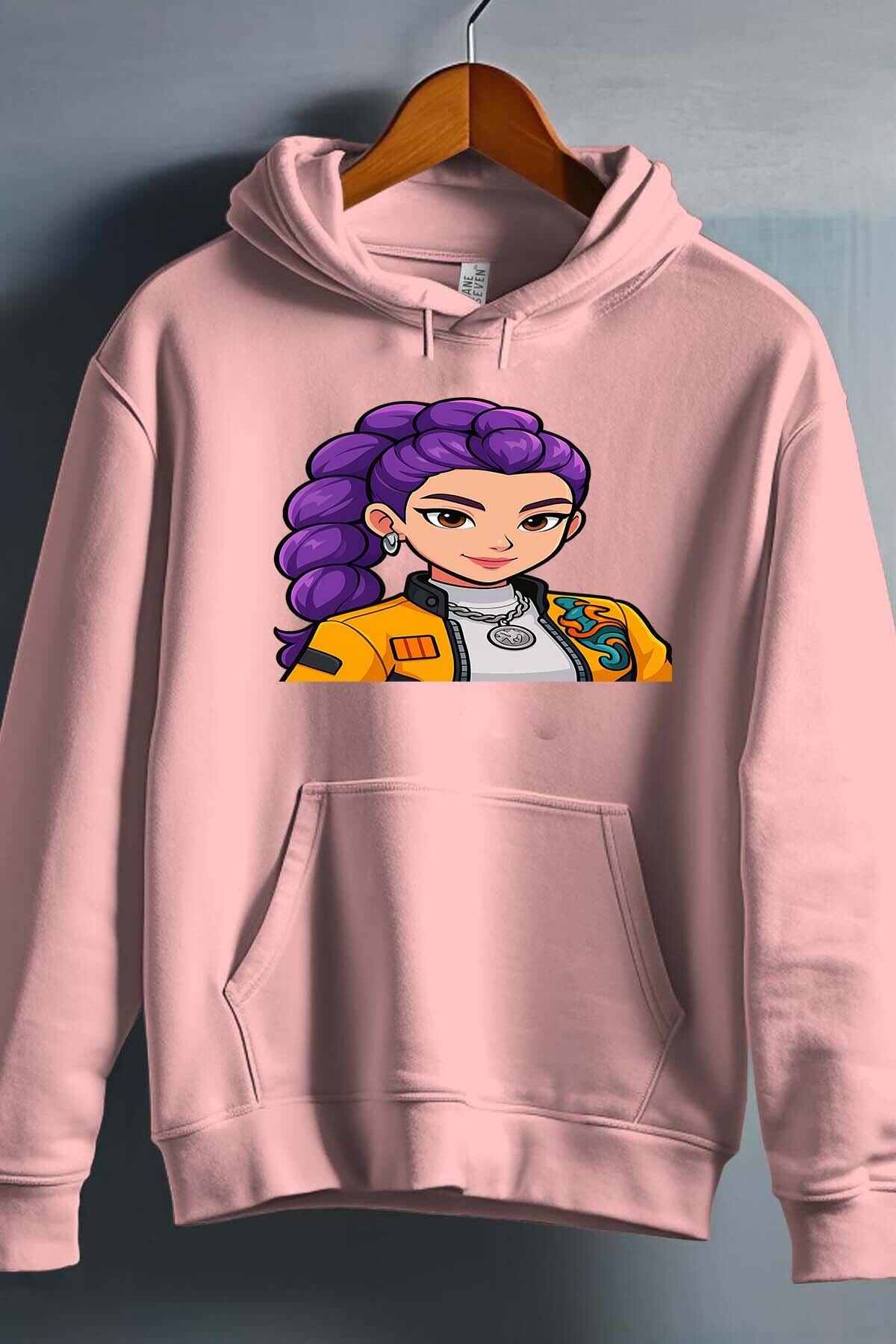 Grossiste I.A.L.D FRANCE - Rumi  cartoon - Sweat Capuche Fille