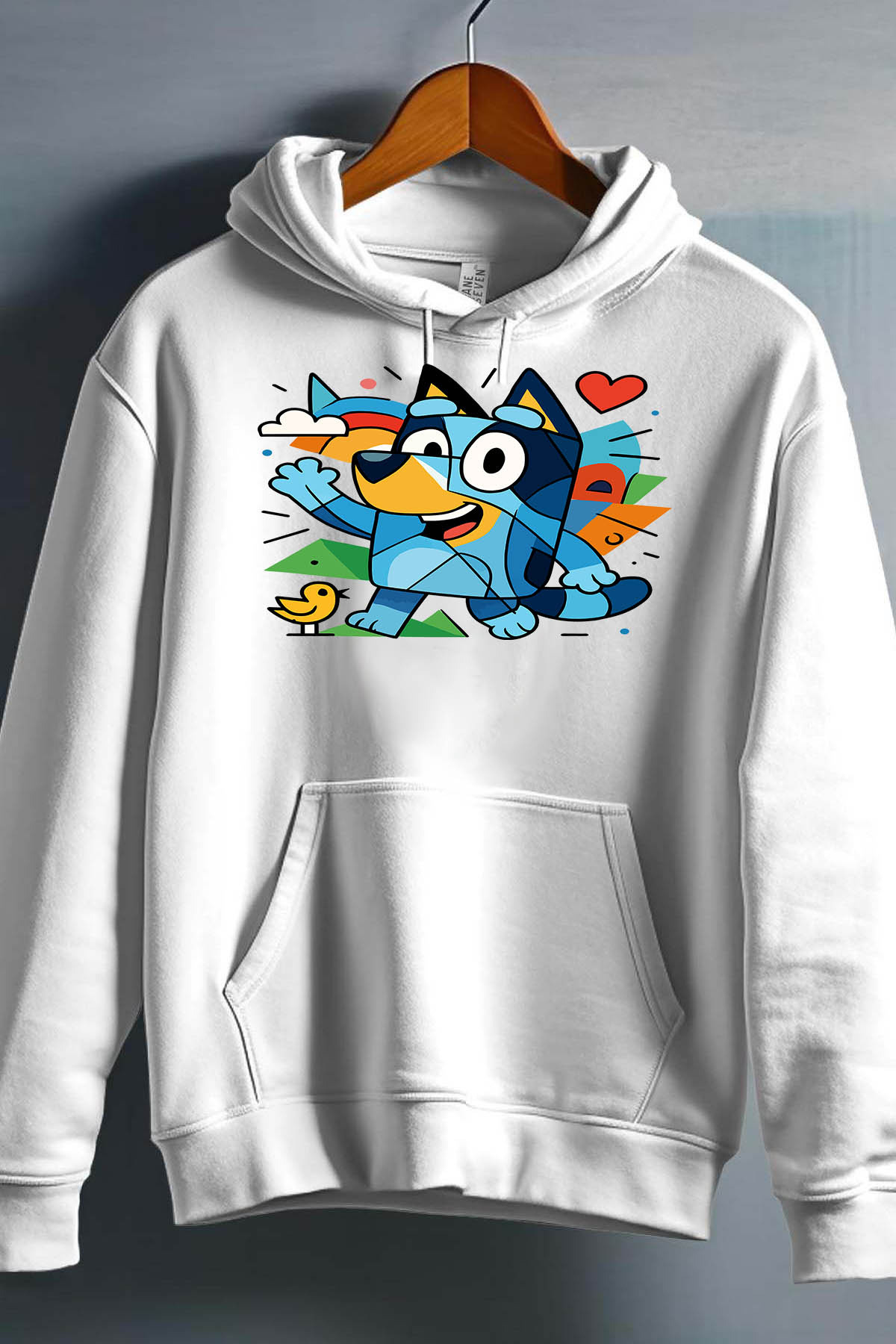 Wholesaler I.A.L.D FRANCE - Bluey cubiste - Hooded sweatshirt Boy