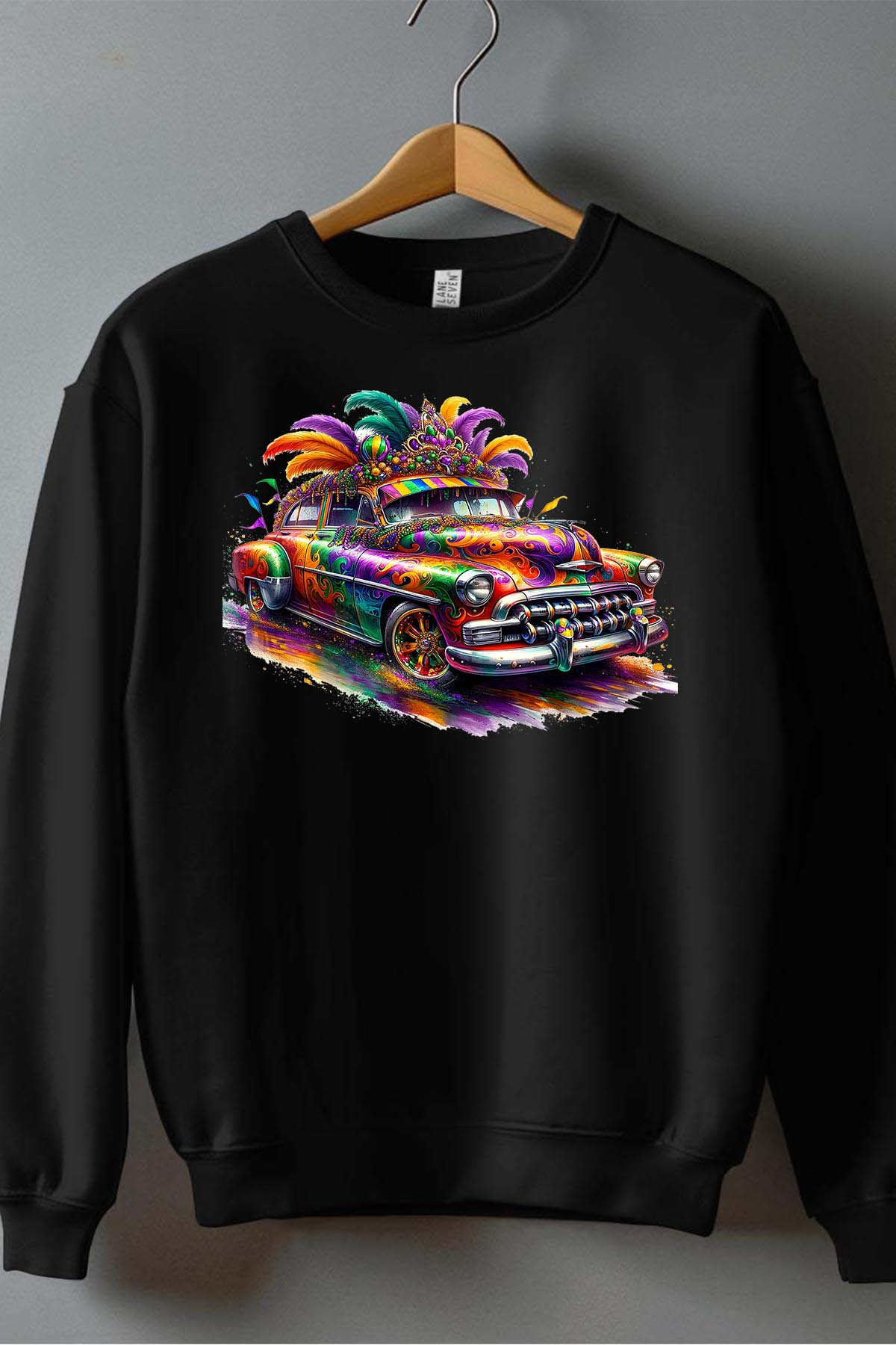 Grossista I.A.L.D FRANCE - Auto Deguise - Felpa di ragazzo rotonda da ragazzo