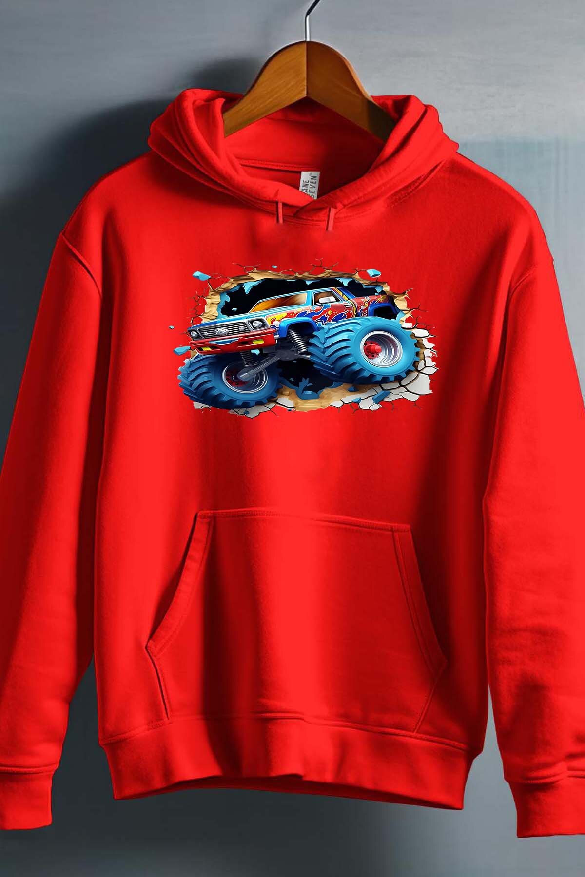 Großhändler I.A.L.D FRANCE - Monstertruck Kapuzenpullover - Jungen