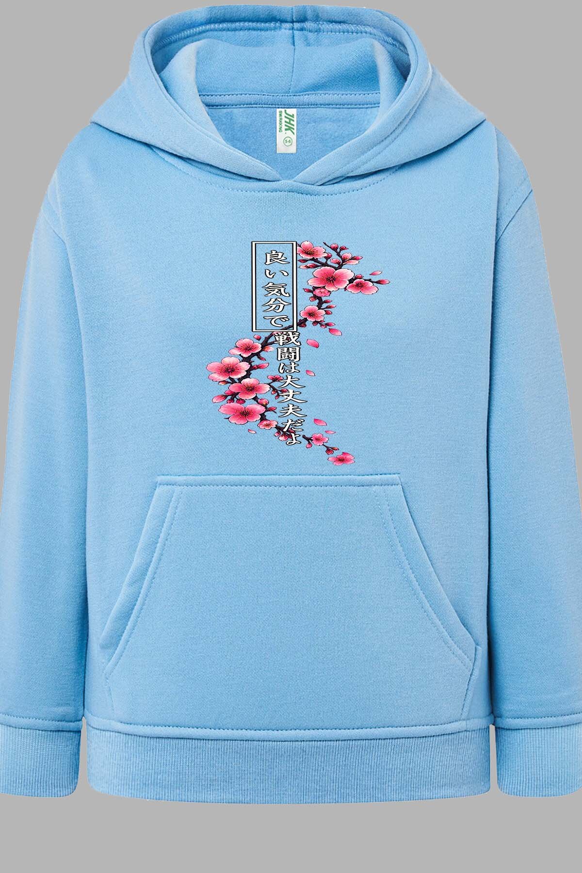 Wholesaler I.A.L.D FRANCE - Cherry Blossom Hannya Warrior - Hooded sweatshirt Boy