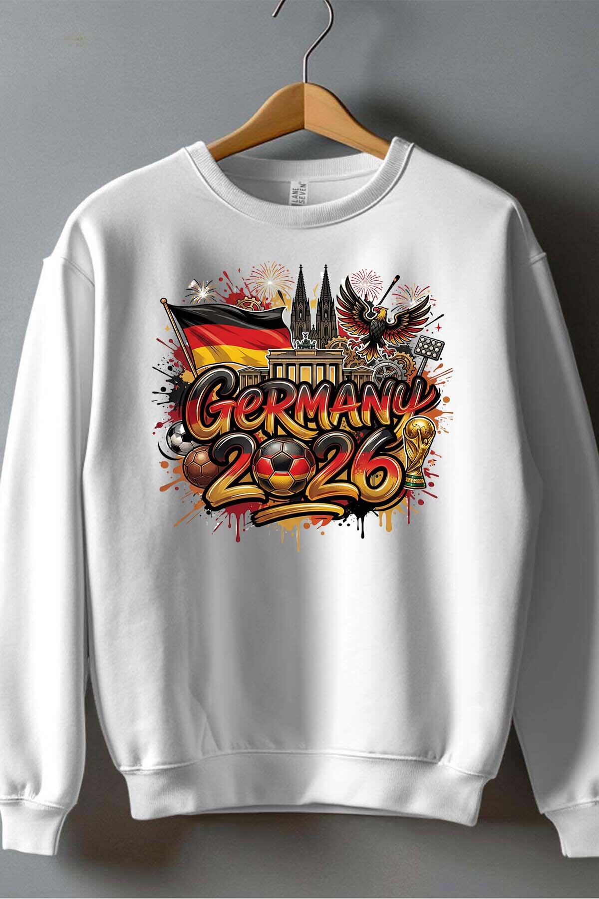 Grossiste I.A.L.D FRANCE - Cdm26 Germany - Sweat Col Rond Garçon