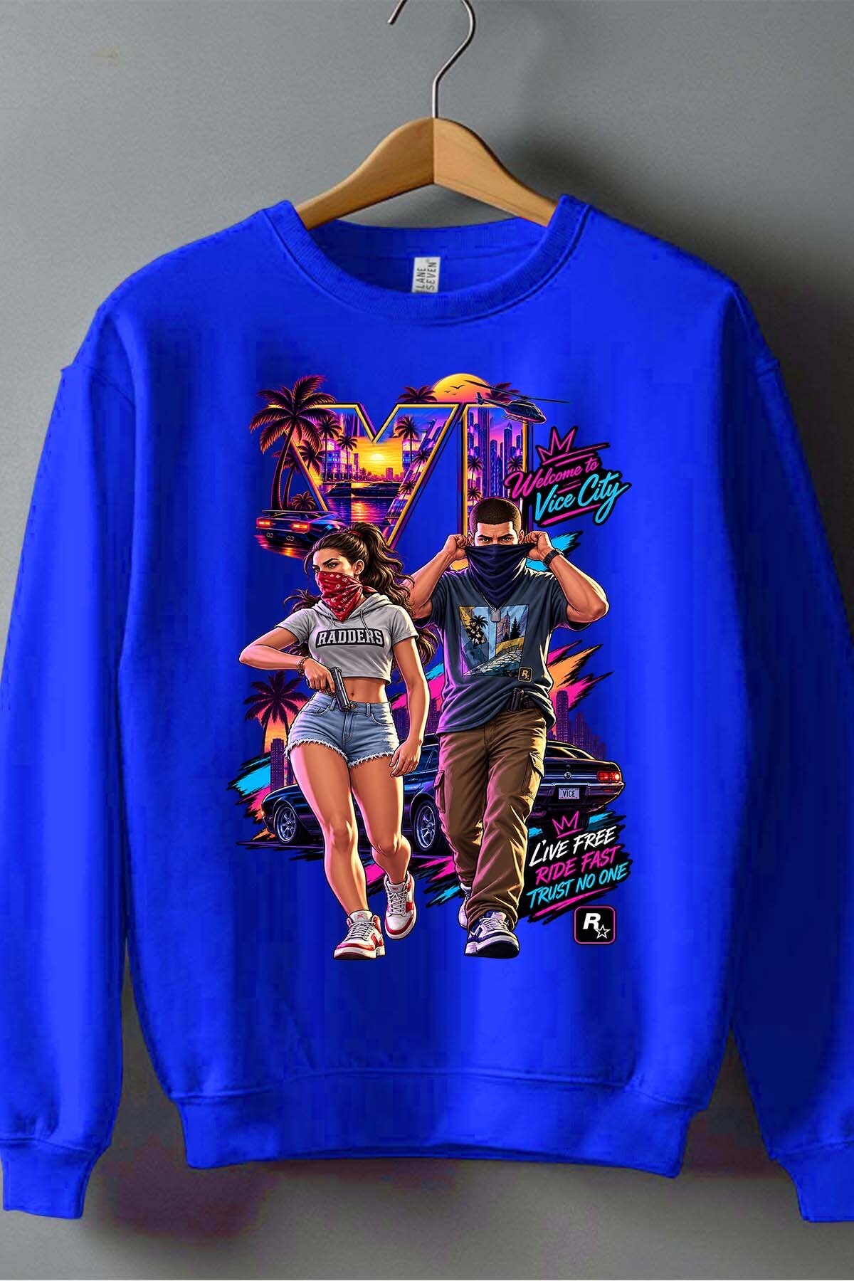 Grossiste I.A.L.D FRANCE - Ready GTheft Auto - Sweat Col Rond Garçon