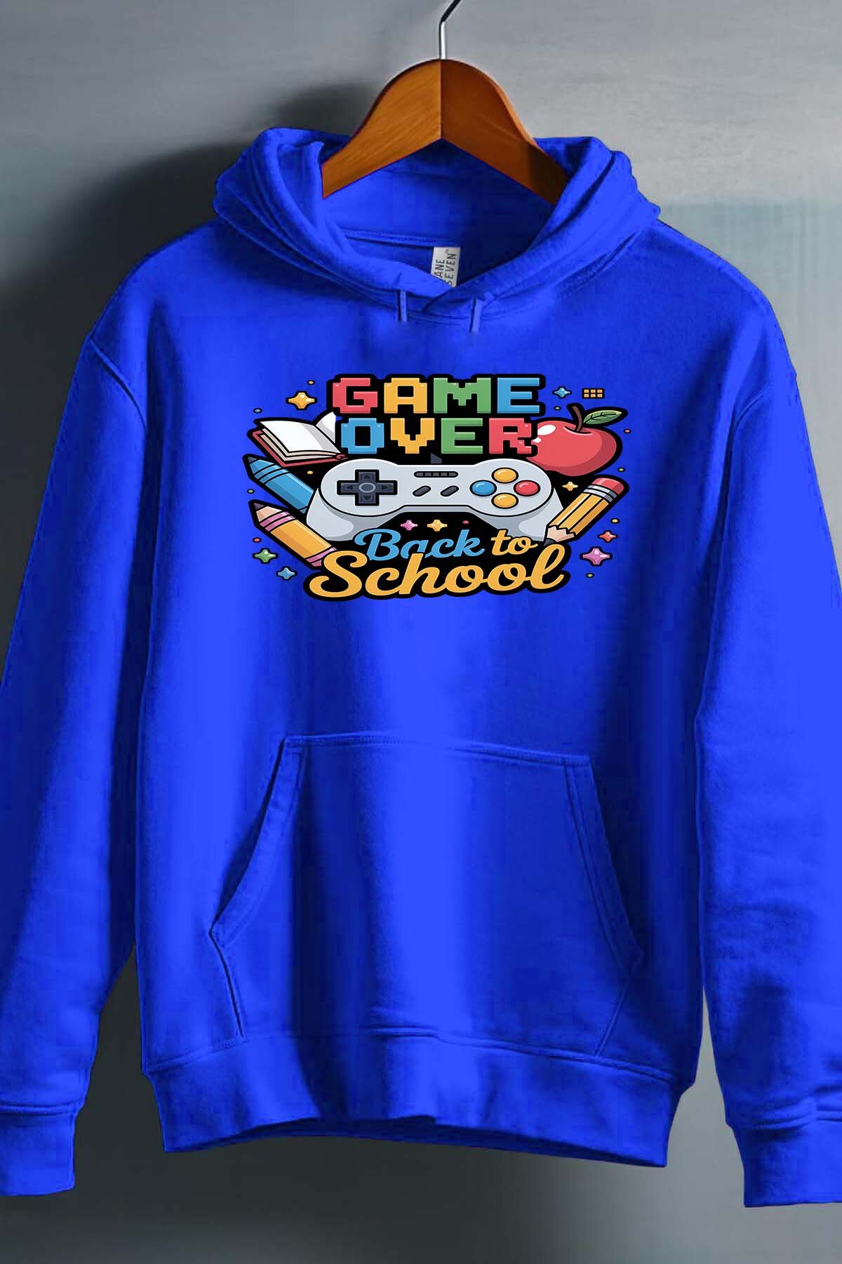 Grossiste I.A.L.D FRANCE - BS GAME OVER - Sweat Capuche Garçon