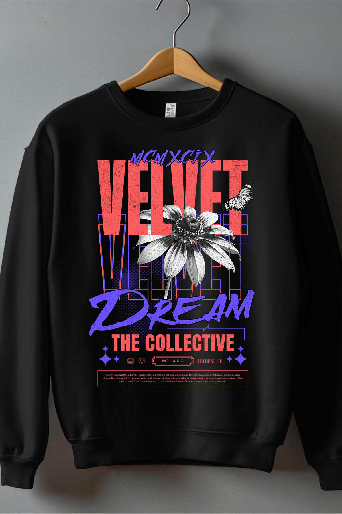 Großhändler I.A.L.D FRANCE - Velvet Dream - Runde Garn Boy Schweiß