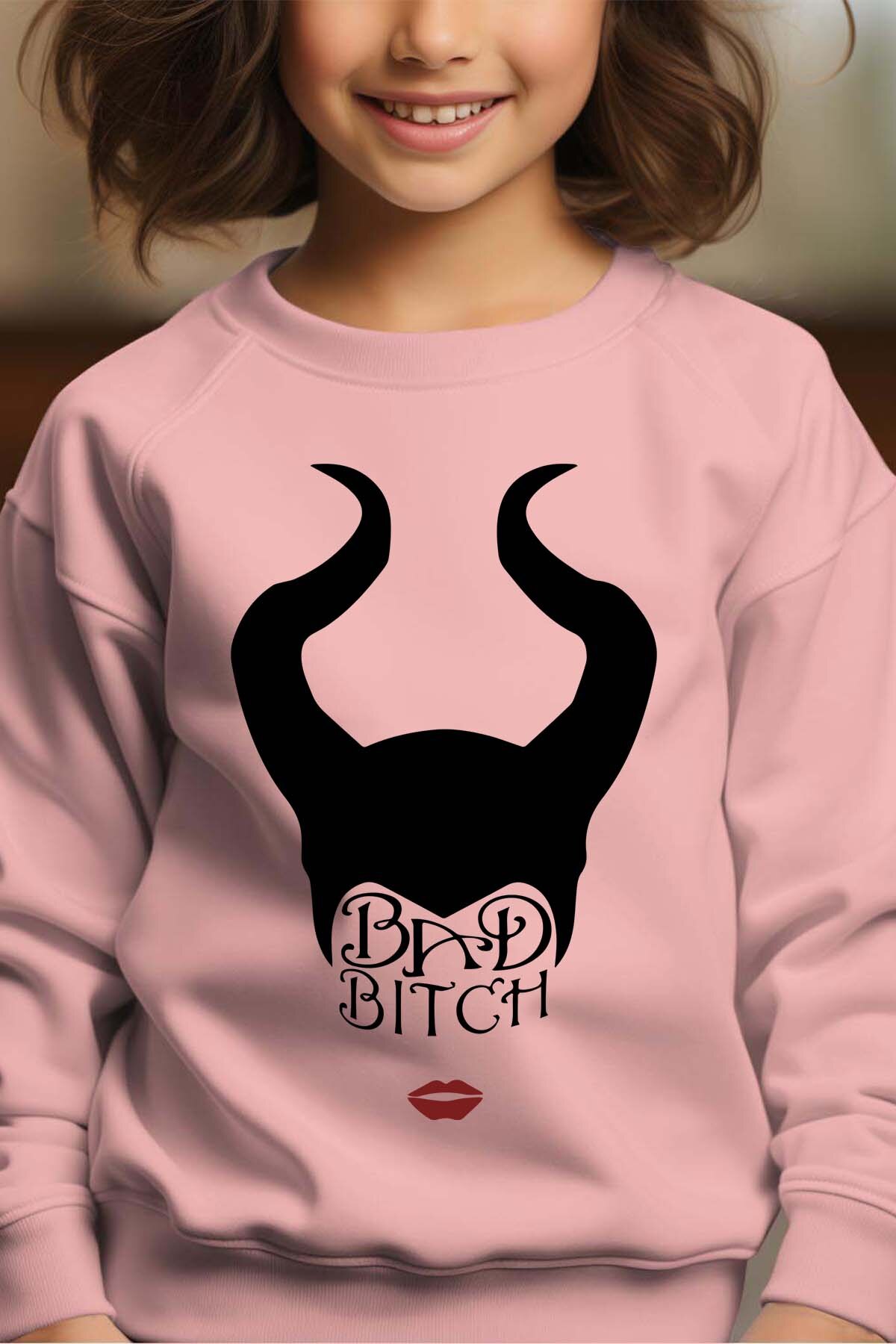 Mayorista I.A.L.D FRANCE - Majestad Oscura - Sudadera con cuello redondo para niña