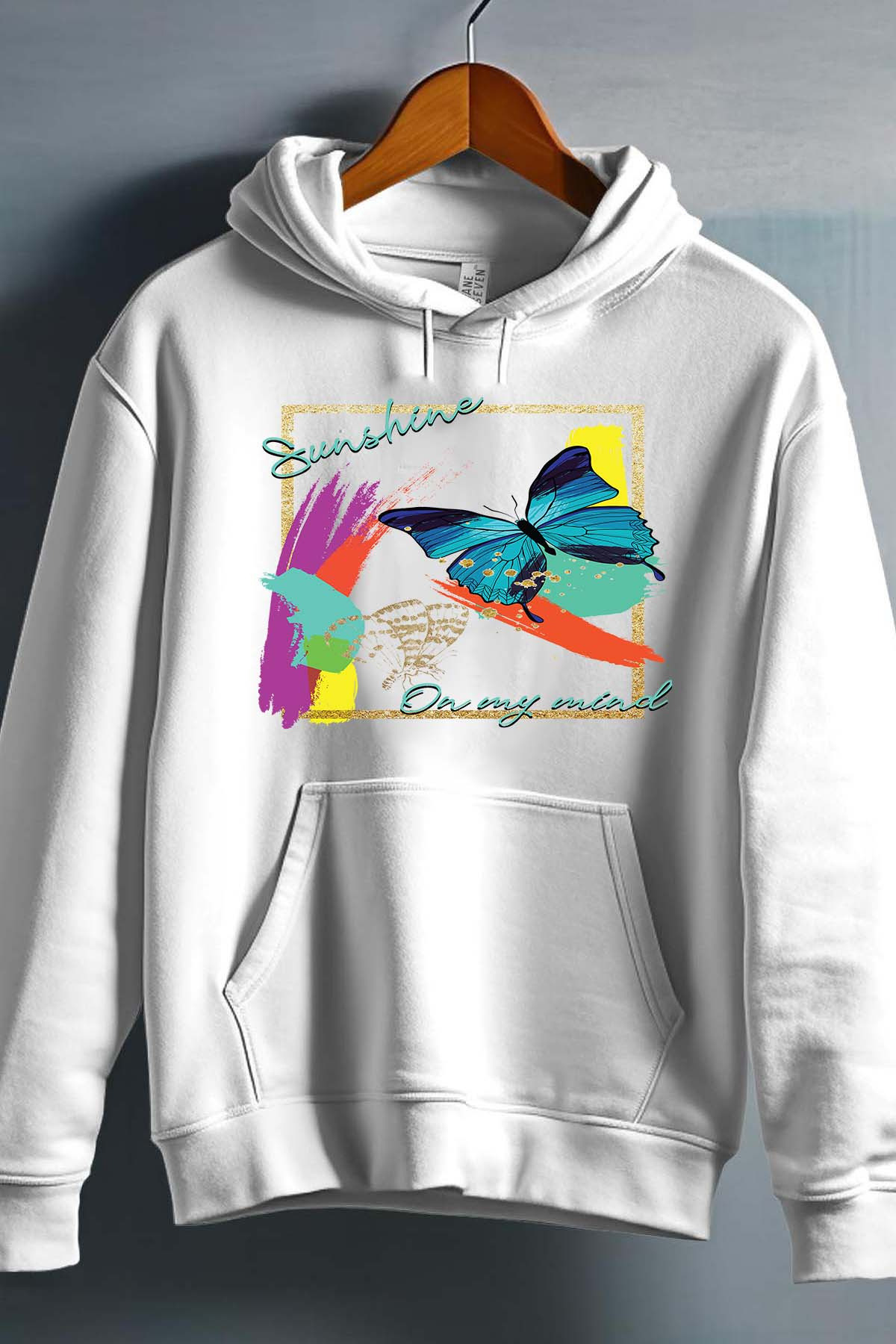 Grossiste I.A.L.D FRANCE - O sunshine mind25 - Sweat Capuche Fille