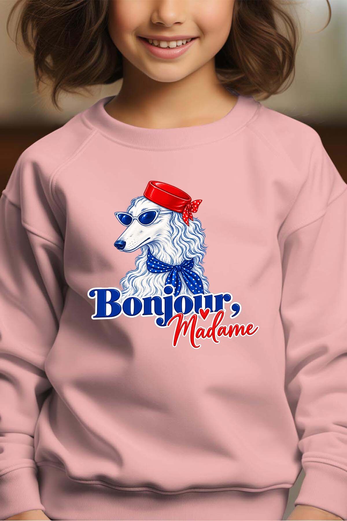Wholesaler I.A.L.D FRANCE - Dog Bj madame - Crewneck sweatshirt Girl