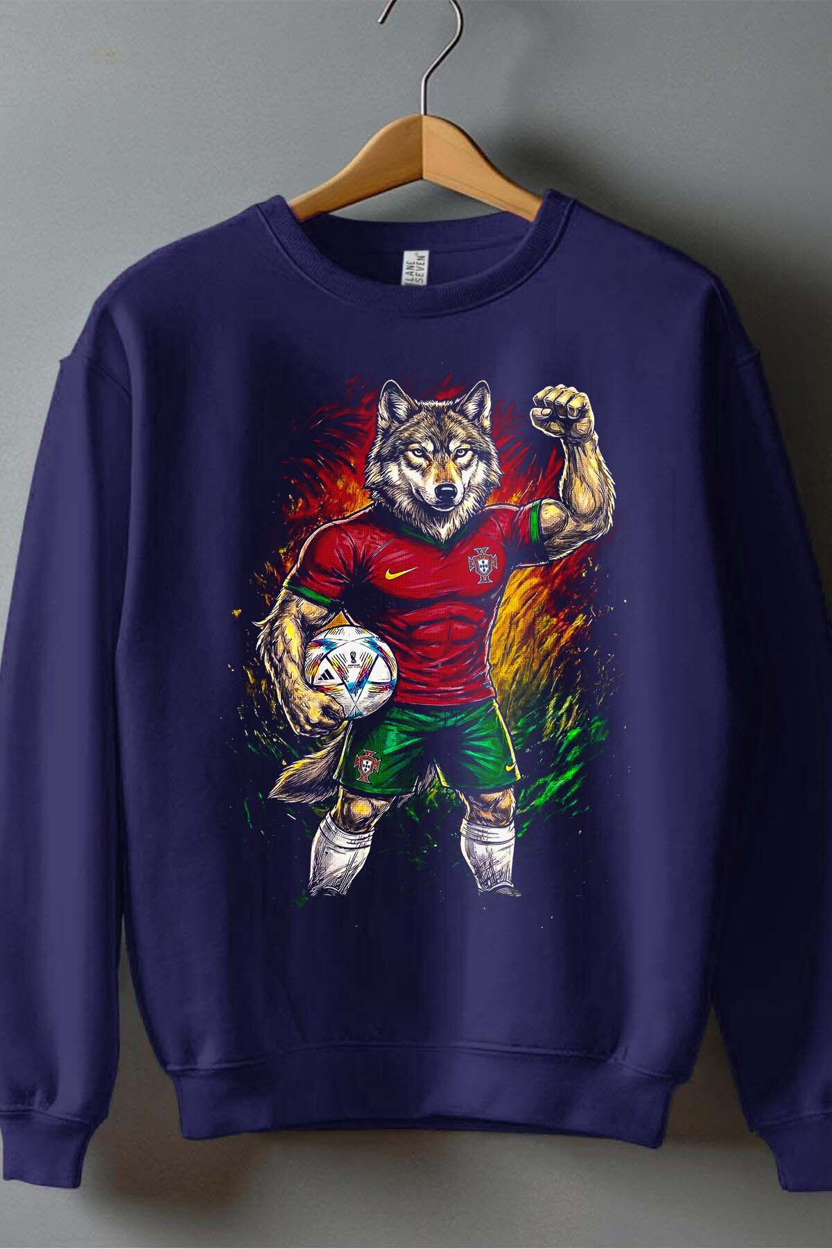 Grossiste I.A.L.D FRANCE - Portugal 1 Mascot - Sweat Col Rond Garçon