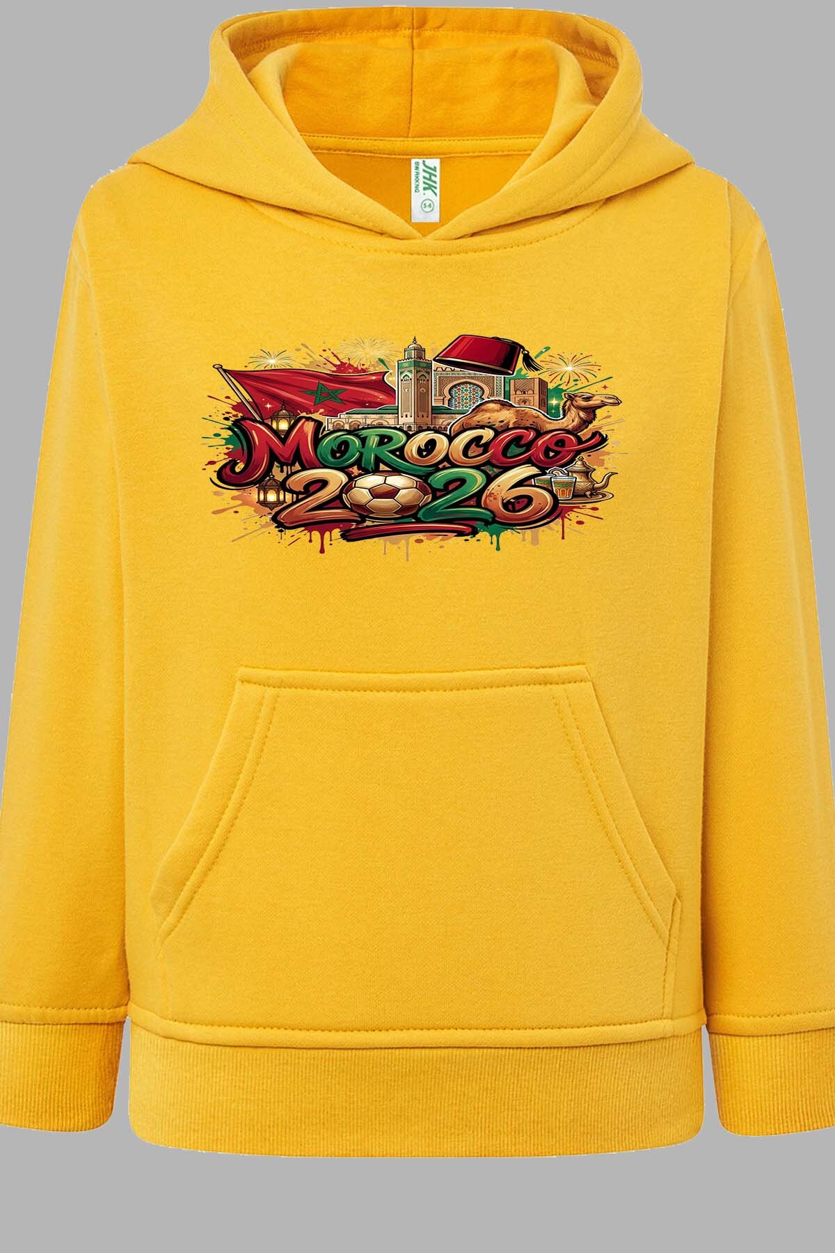 Grossiste I.A.L.D FRANCE - Cdm26 Morocco - Sweat Capuche Fille