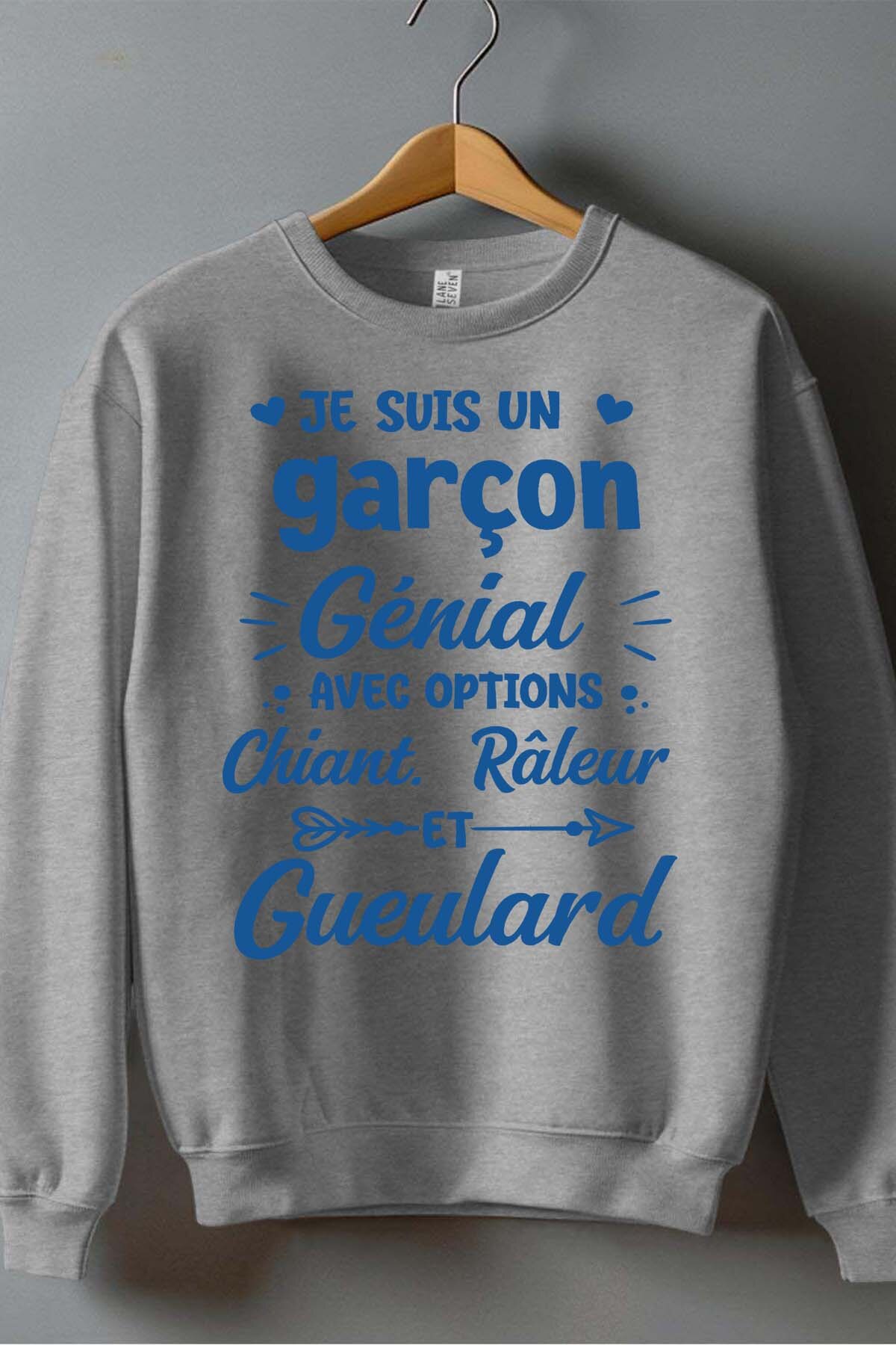 Grossiste I.A.L.D FRANCE - Garçon Chiant Gueulard - Sweat Col Rond Garçon