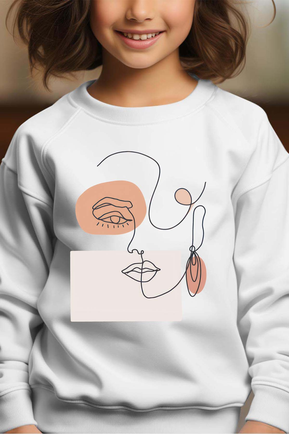 Grossiste I.A.L.D FRANCE - Pica Head - Sweat Col Rond Fille