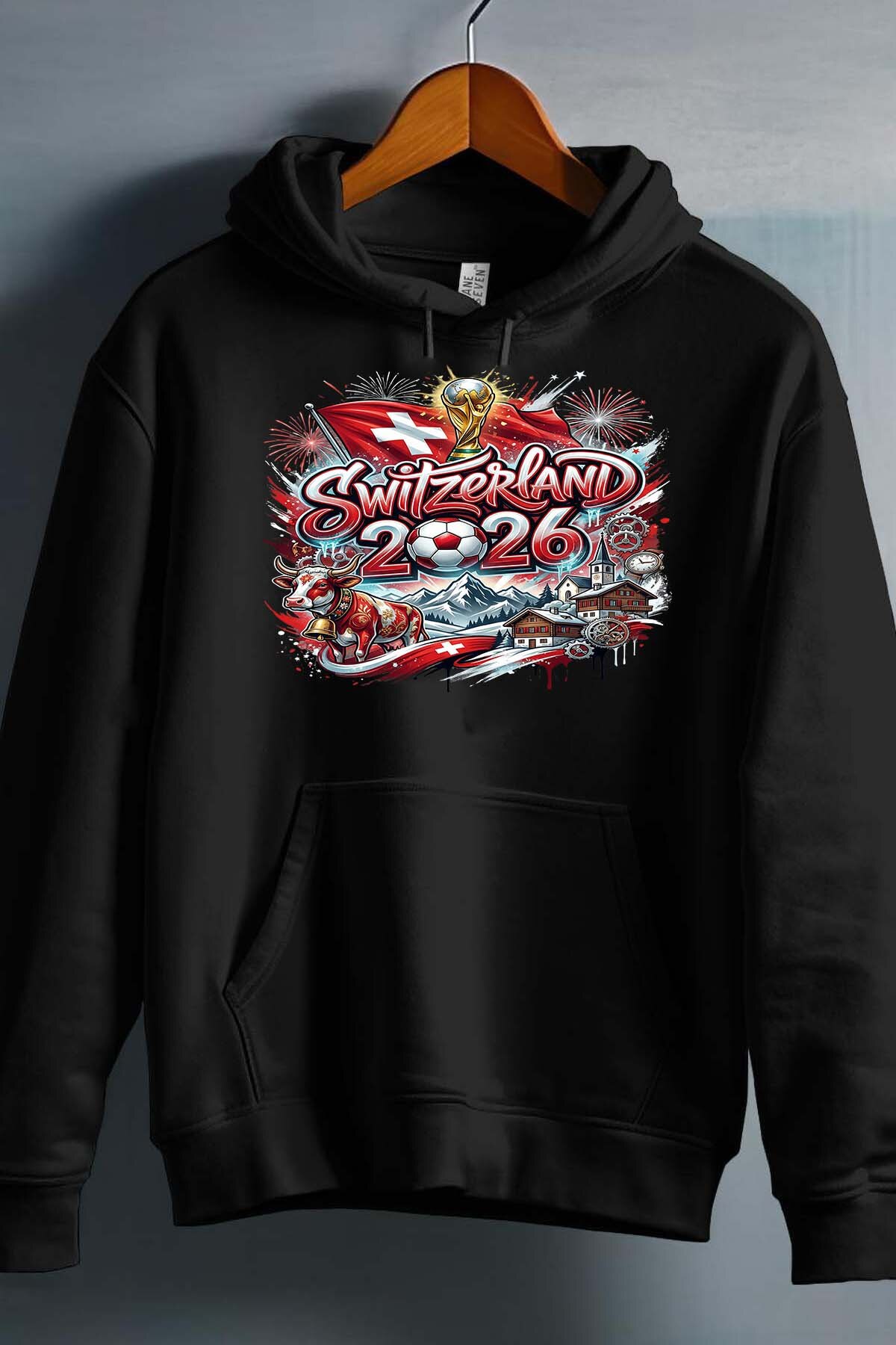 Grossiste I.A.L.D FRANCE - Cdm26 Switzerland - Sweat Capuche Garçon