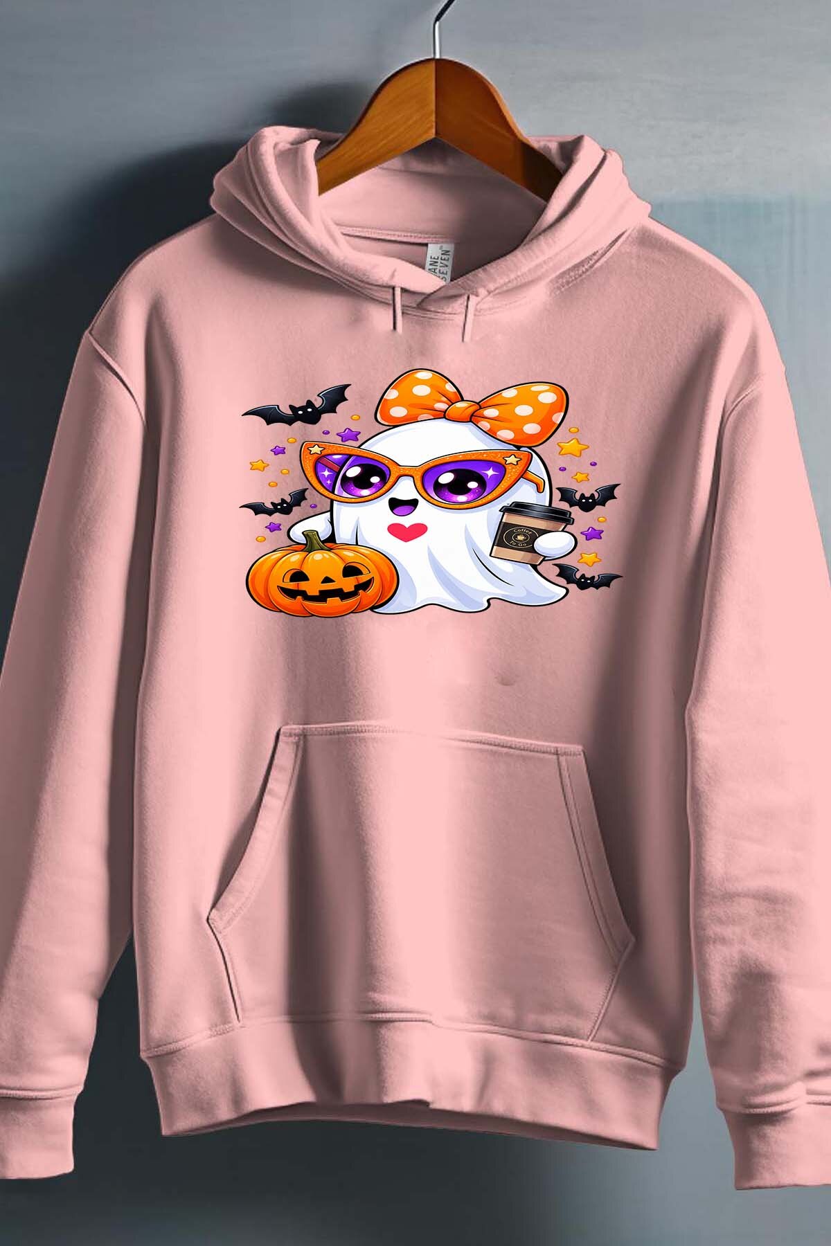 Grossiste I.A.L.D FRANCE - Miss ghost halloween - Sweat Capuche Fille