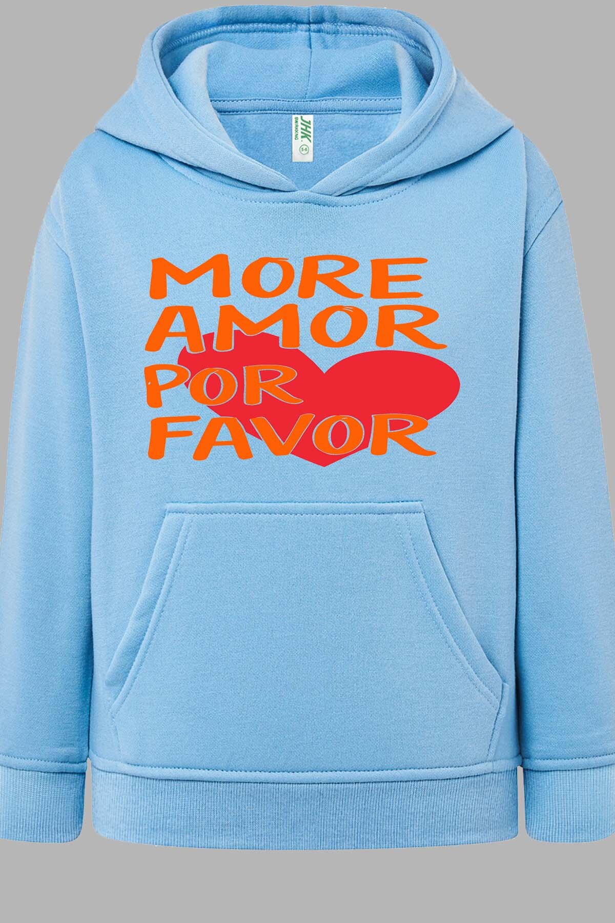Grossiste I.A.L.D FRANCE - More amor Favor - Sweat Capuche Fille