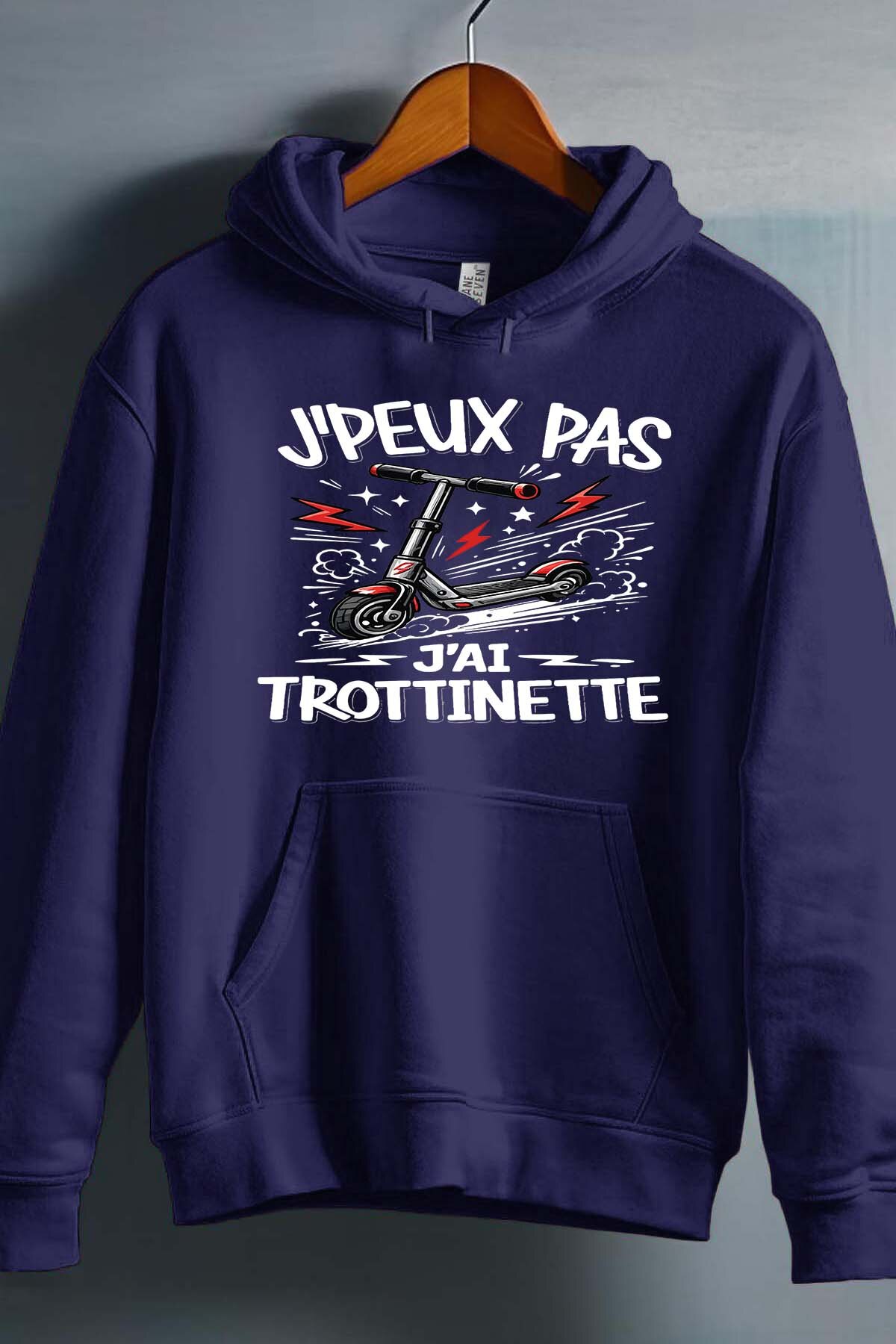 Grossiste I.A.L.D FRANCE - Peux pas... trotinette Styl - Sweat Capuche Garçon
