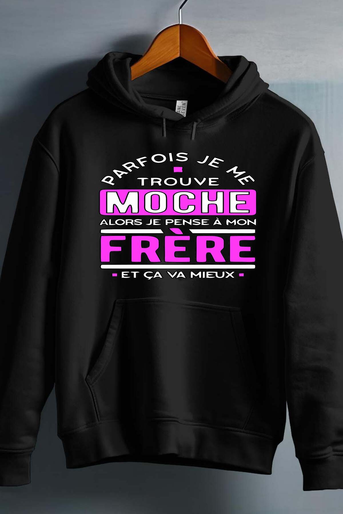 Grossista I.A.L.D FRANCE - Moche fratello Donna - Felpa con cappuccio Ragazza
