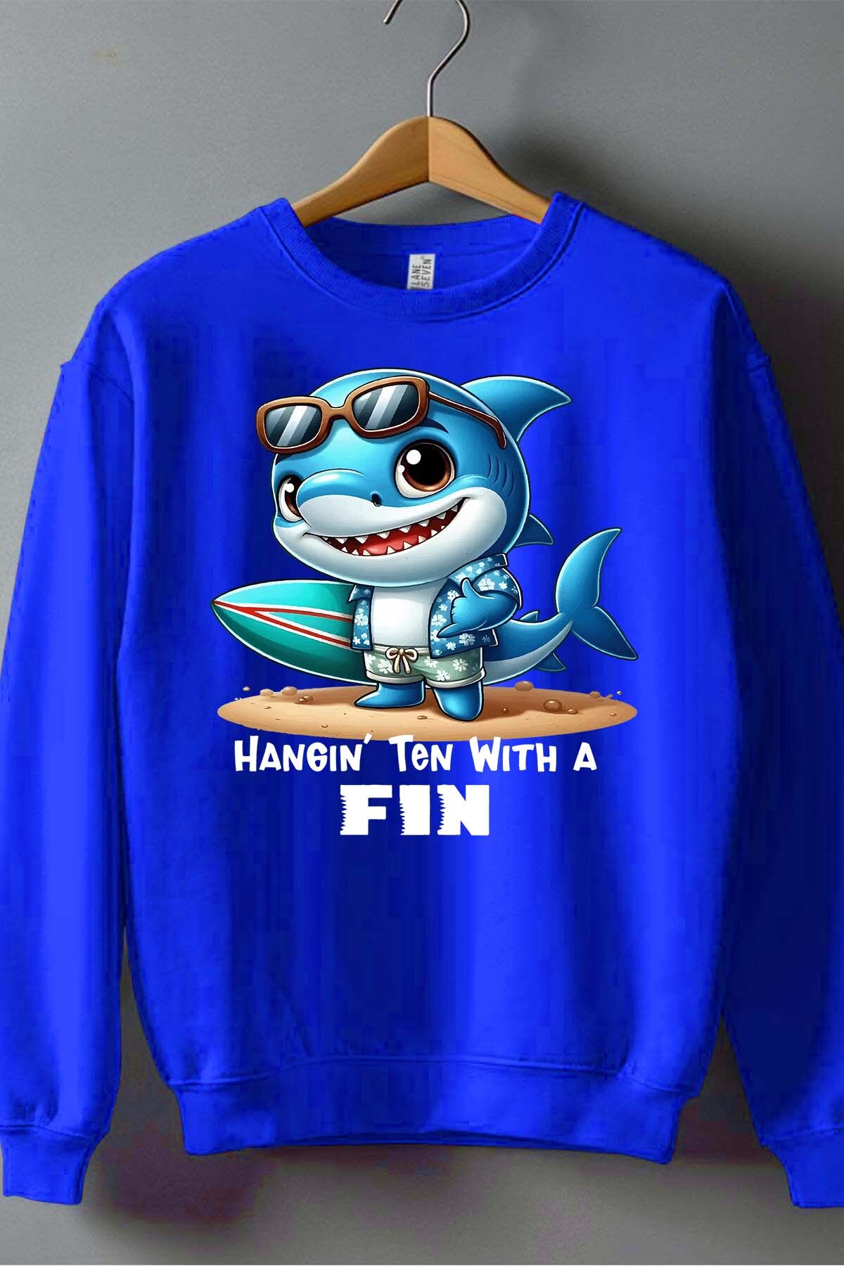 Großhändler I.A.L.D FRANCE - Surf Shark - Rundhals-Sweatshirt Jungen