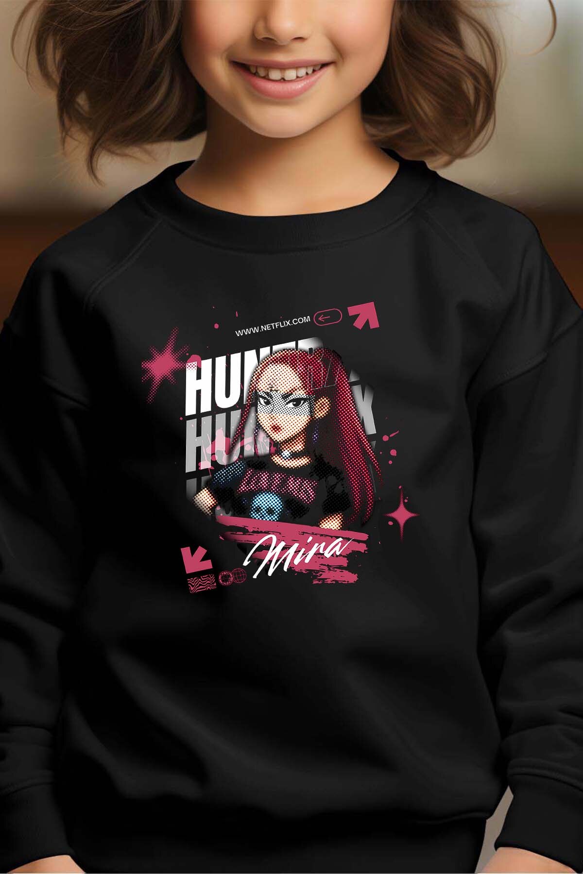 Grossiste I.A.L.D FRANCE - Huntrix Mina - Sweat Col Rond Fille