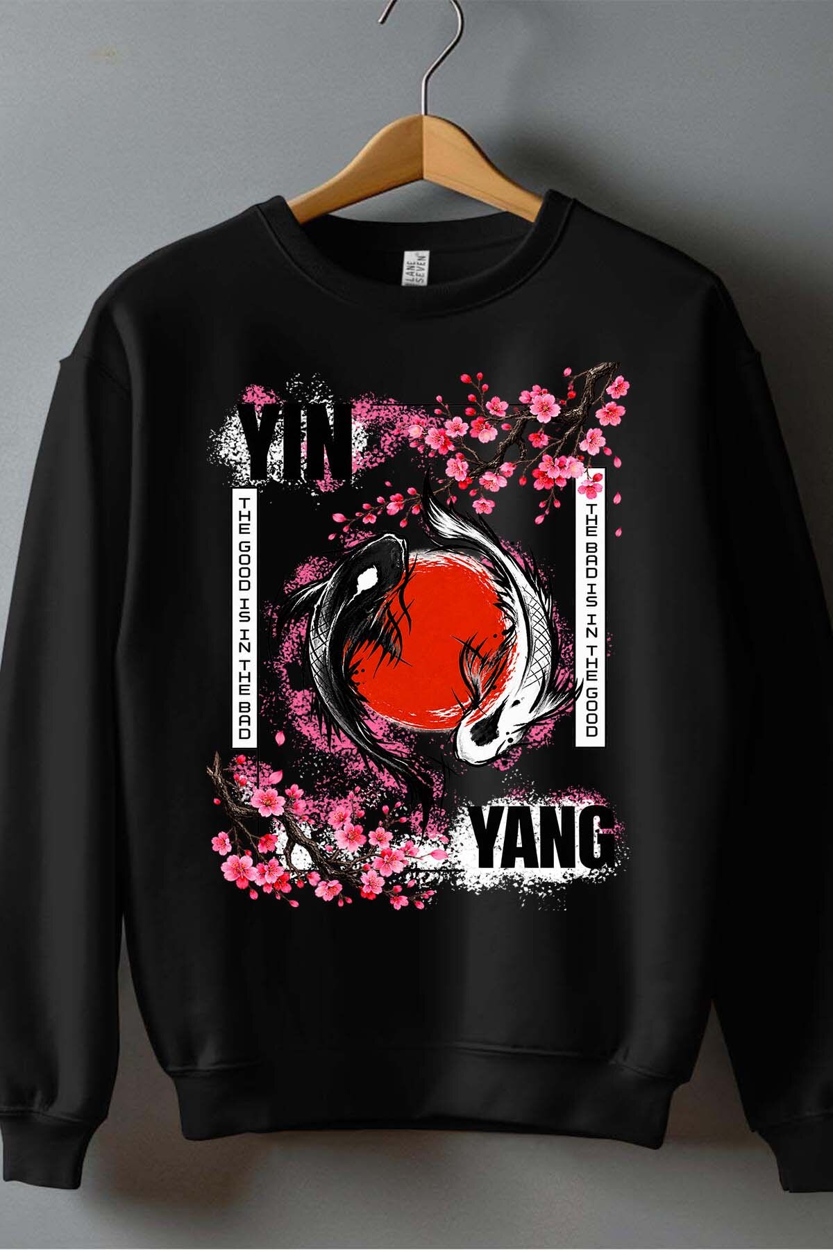 Wholesaler I.A.L.D FRANCE - Sakura yin yong - Crewneck sweatshirt Boy