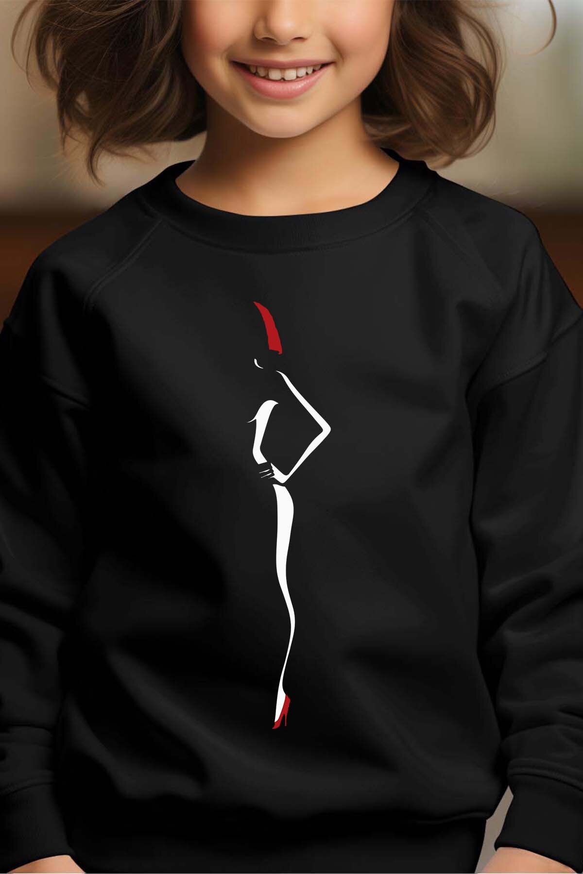 Mayorista I.A.L.D FRANCE - Demi Silhouette mujer - Sudadera con cuello redondo Chica