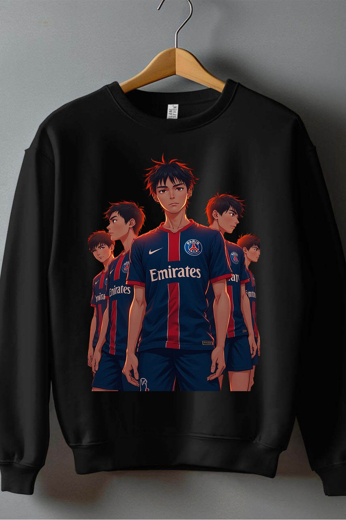 Großhändler I.A.L.D FRANCE - Tinte PSG - Junge runder Nacken -Sweatshirt