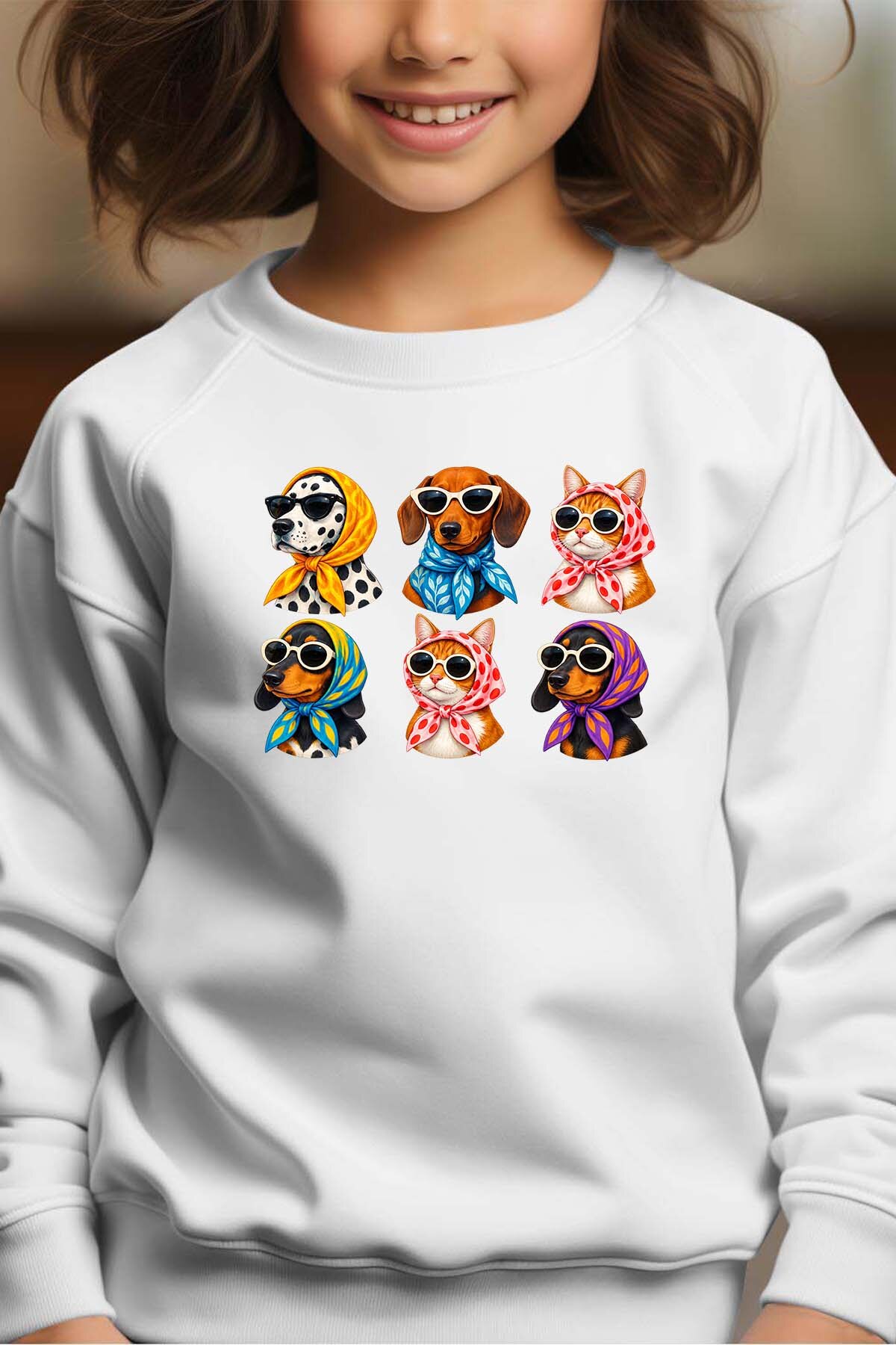 Grossiste I.A.L.D FRANCE - 9cbf43ae-d90f-4b44-8397-e030a3ba5626 - Sweat Col Rond Fille