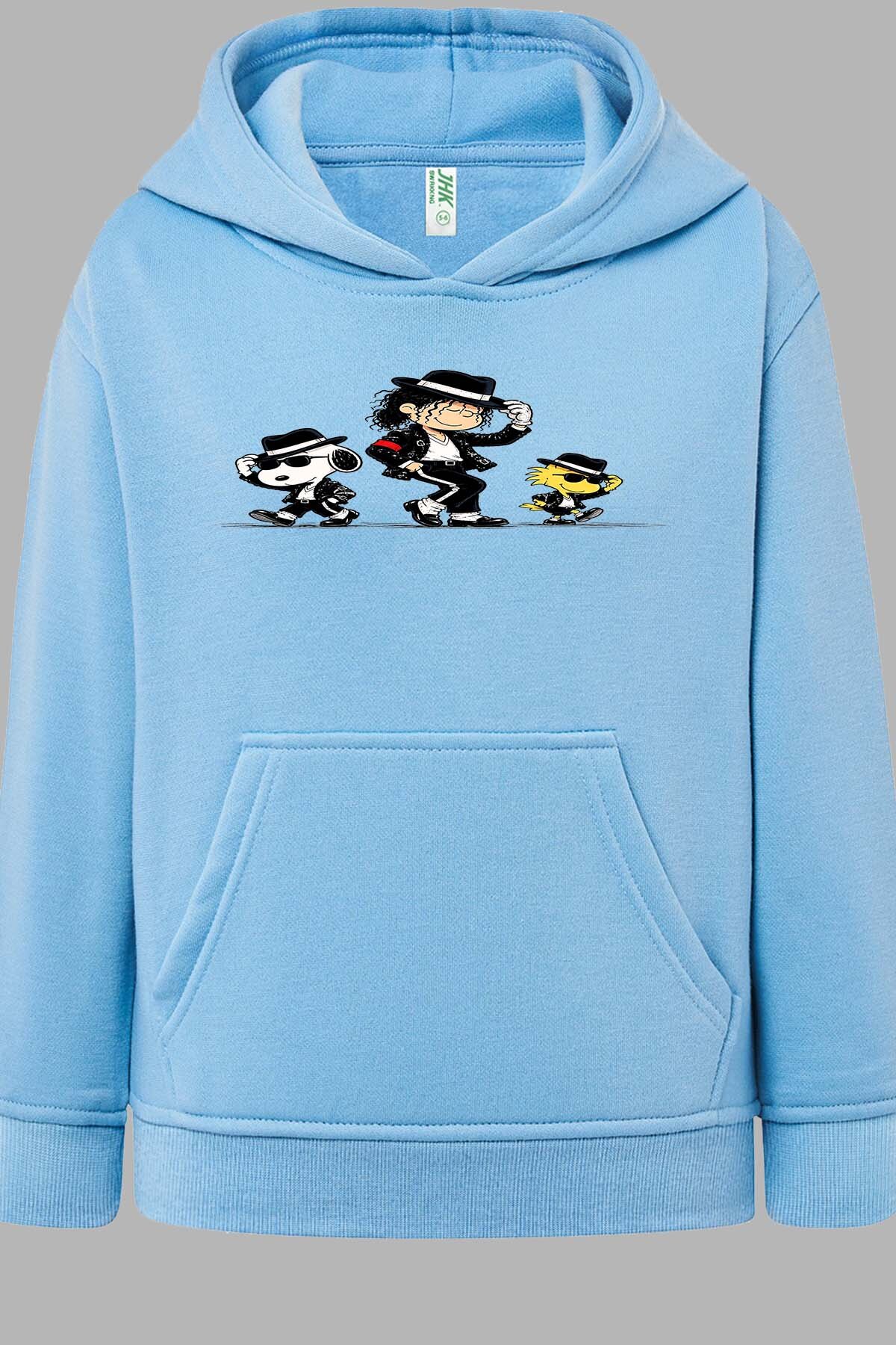 Grossiste I.A.L.D FRANCE - Snoopy Michael Jackson - Sweat Capuche Fille
