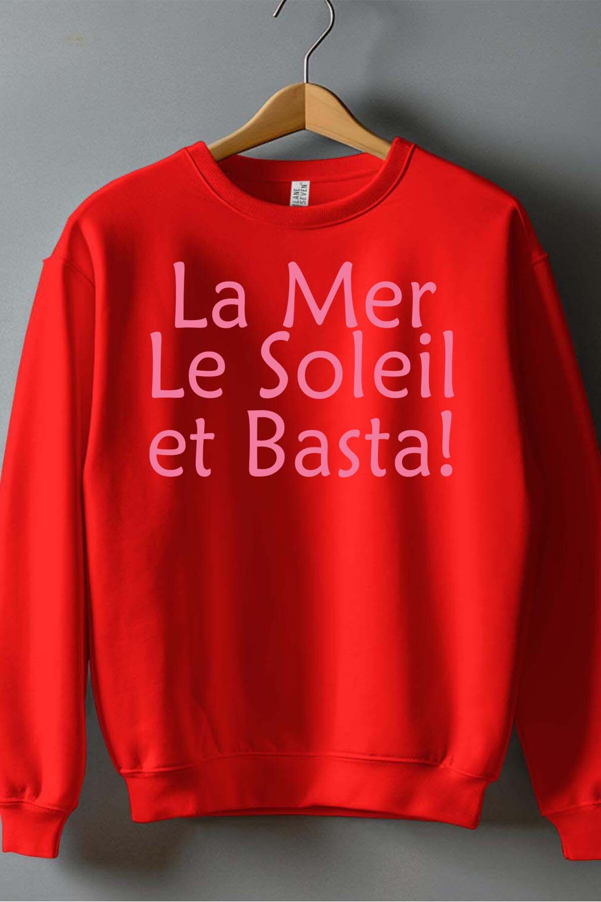 Grossiste I.A.L.D FRANCE - La mer soleil basta - Sweat Col Rond Garçon