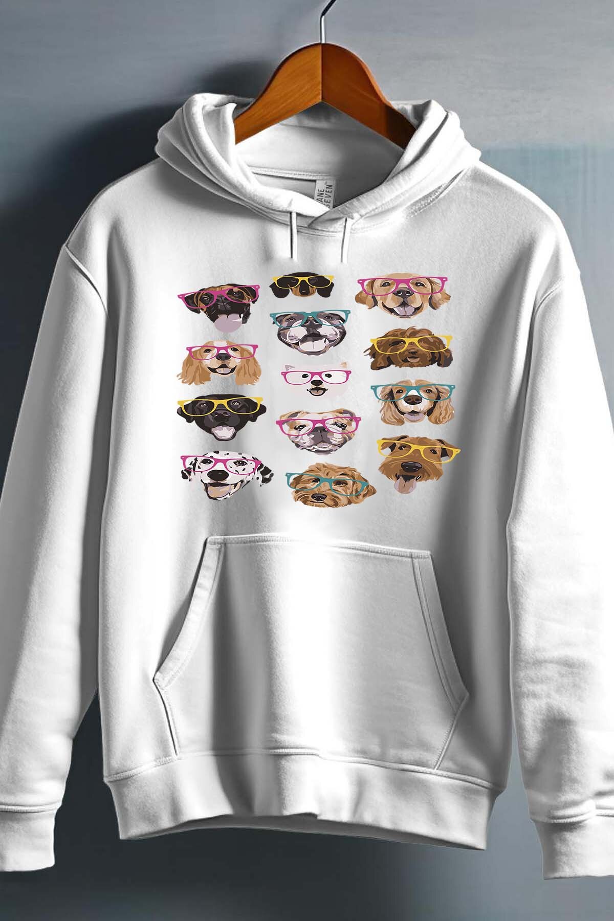 Mayorista I.A.L.D FRANCE - Estilo Loco por los Perros - Sudadera con Capucha Niña